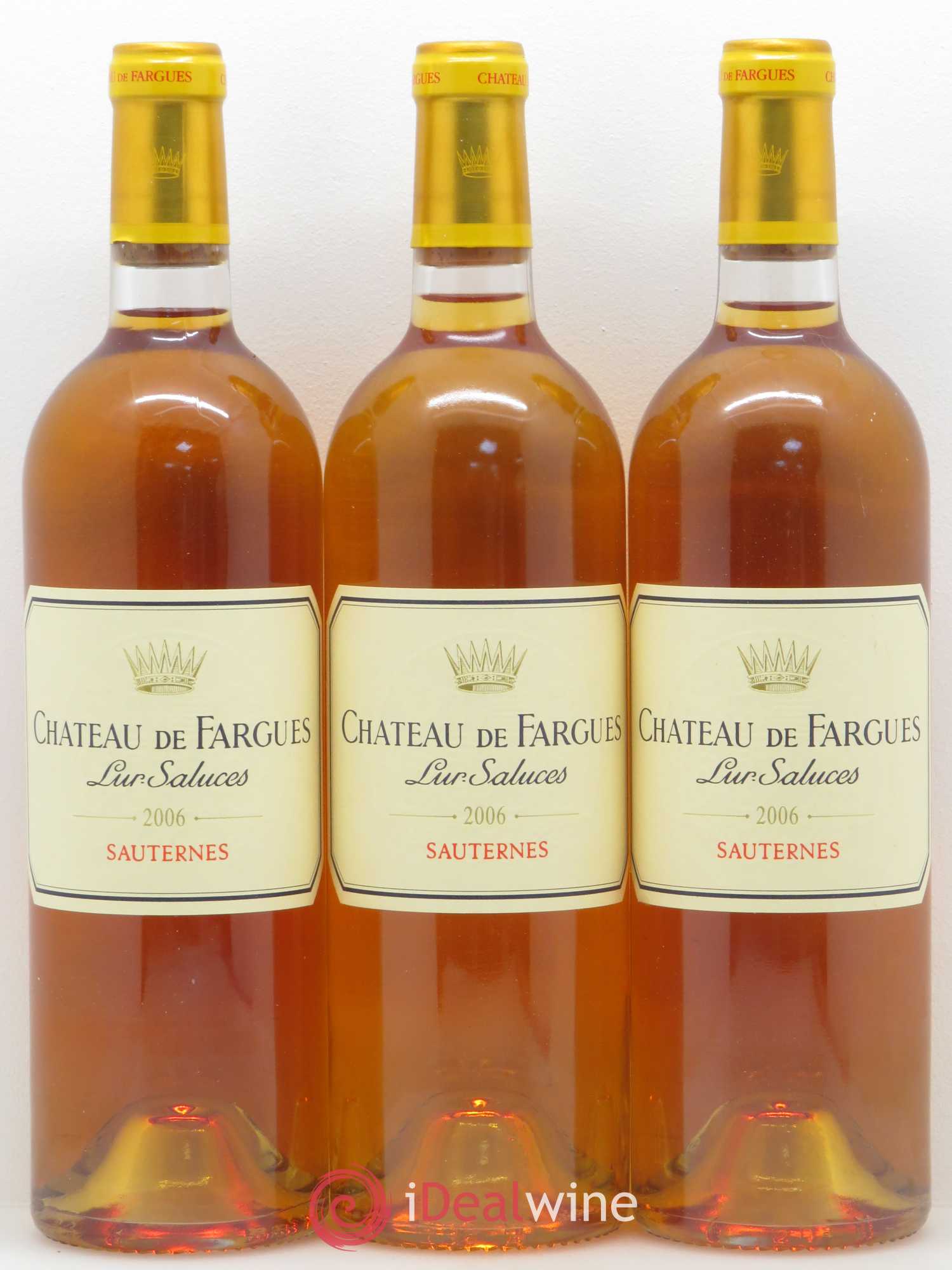 Château de Fargues 2006 - Lotto di 3 bottiglie - 0