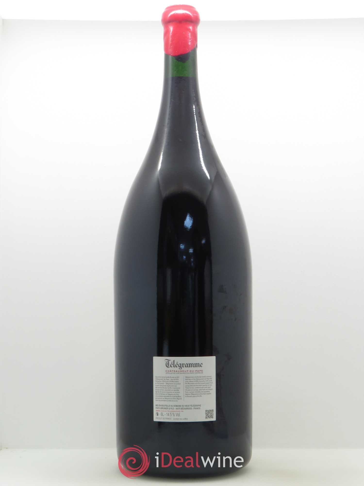 Châteauneuf-du-Pape Télégramme Vignobles Brunier 2016 - Lot de 1 mathusalem - 1