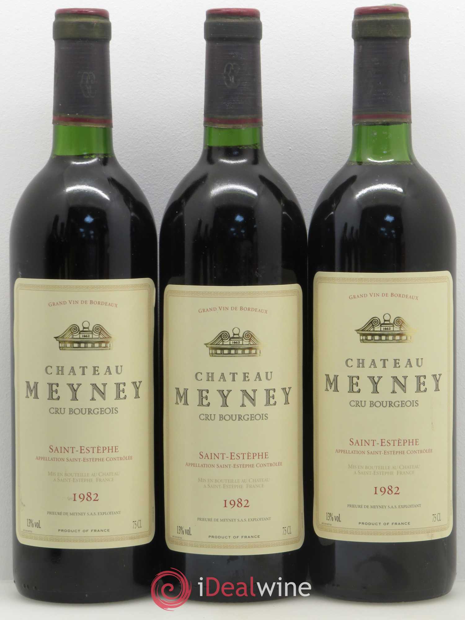 Château Meyney 1982 - Lot de 6 bouteilles - 1