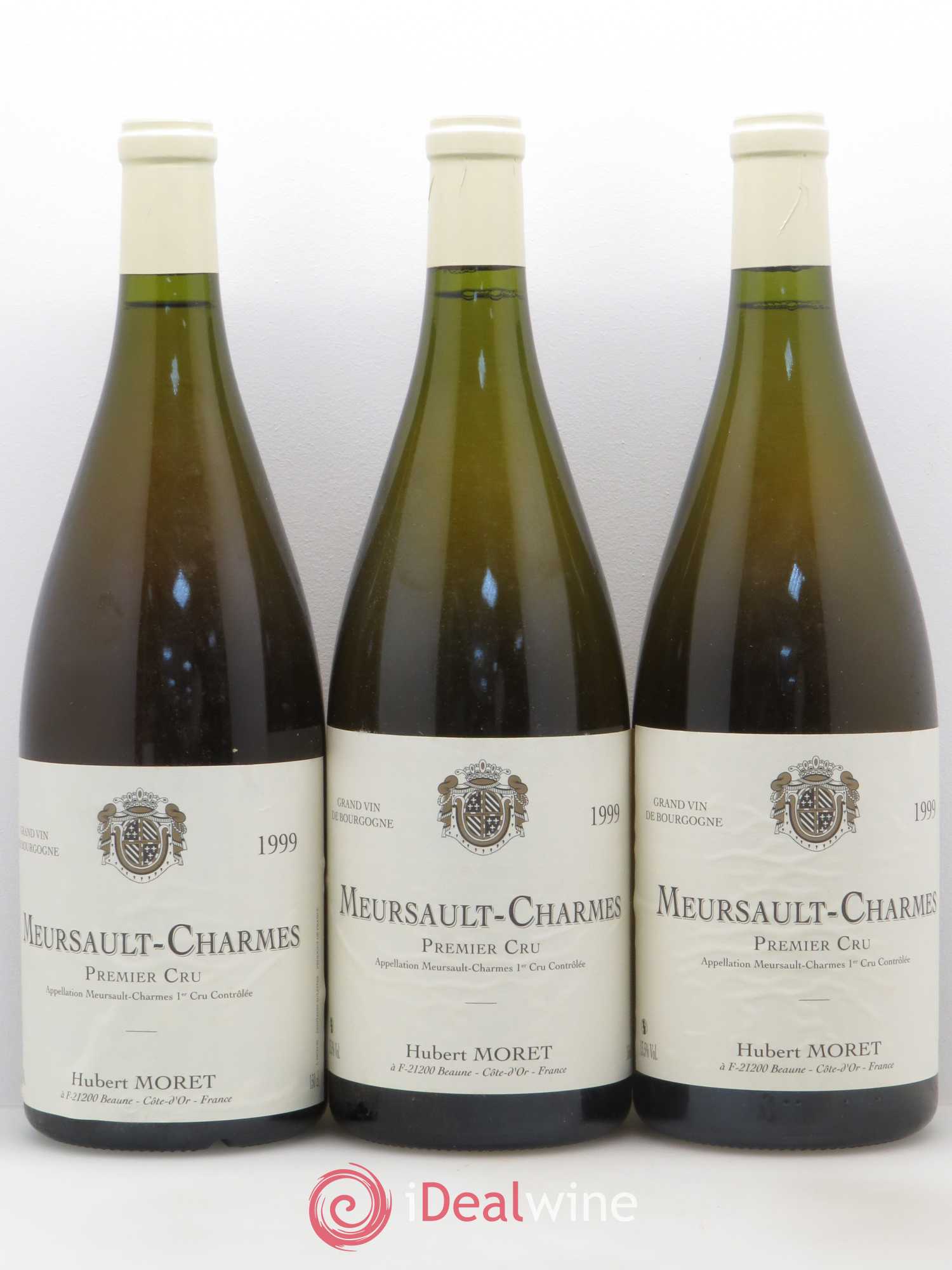 Meursault Charmes Hubert Moret 1999 - Posten von 3 Magnum - 0