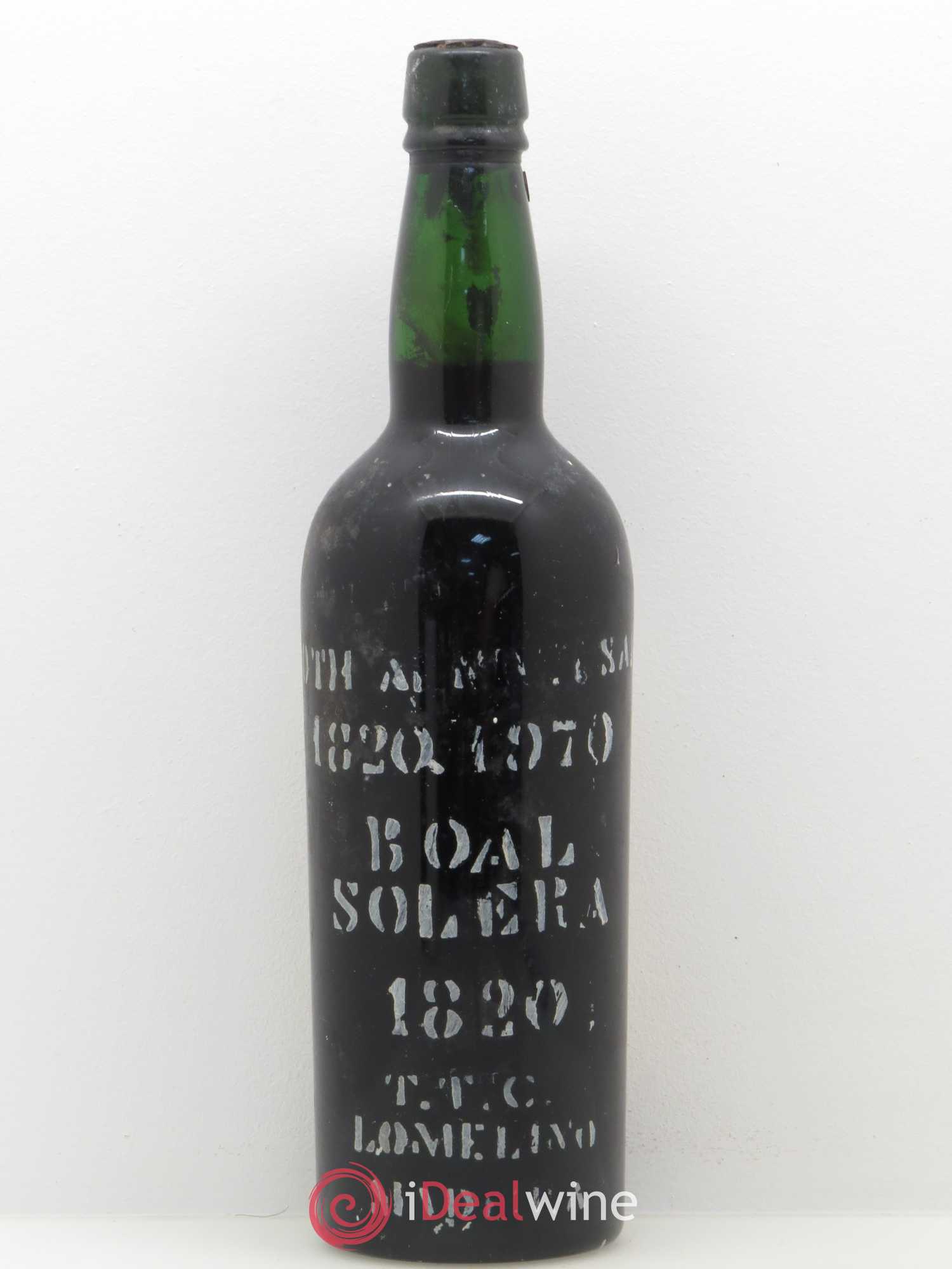 Madère Boal Solera 1820 - Posten von 1 Flasche - 0