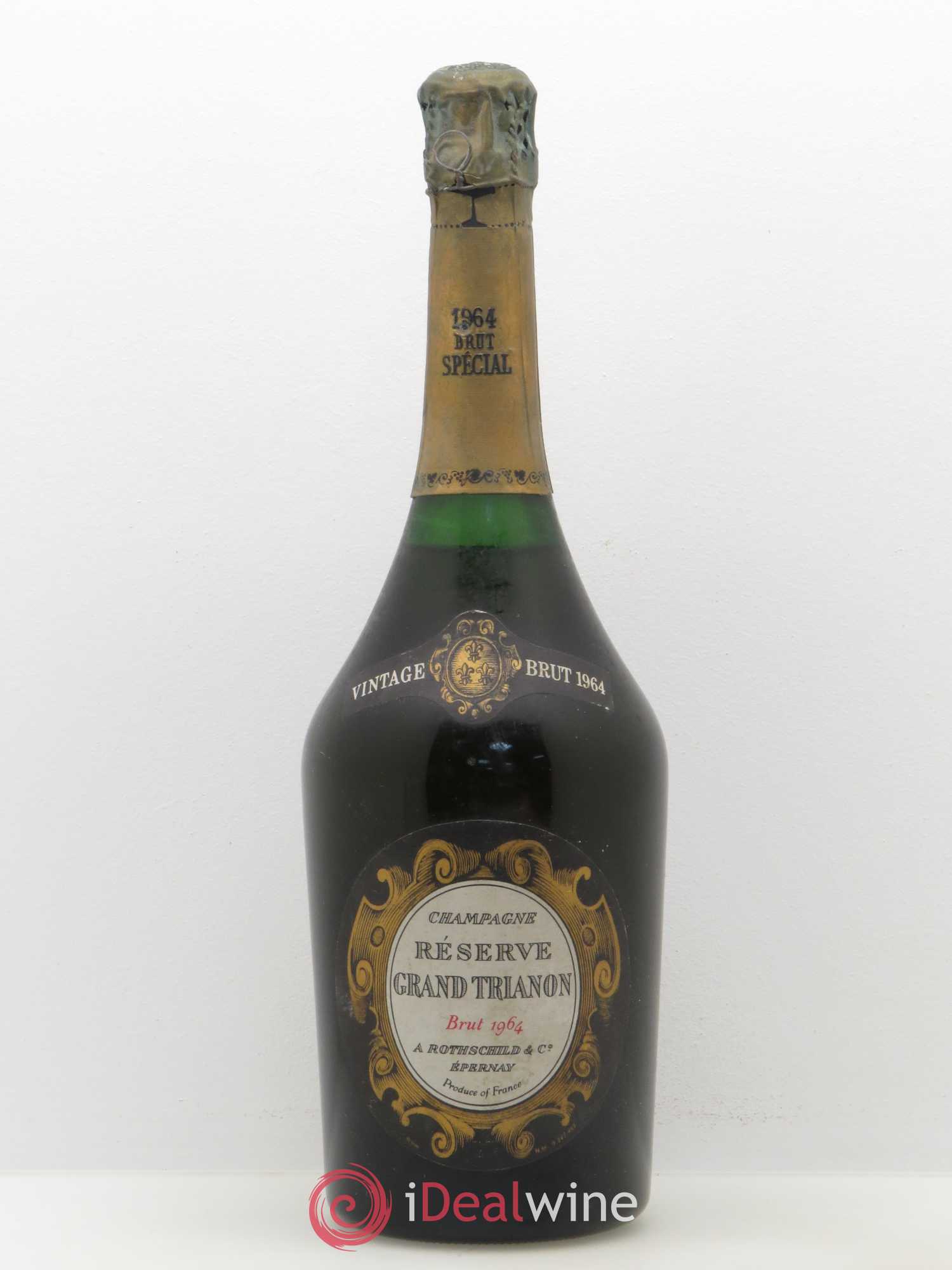 Champagne Rothschild reserve grand Trianon 1964 - Lot de 1 bouteille - 0