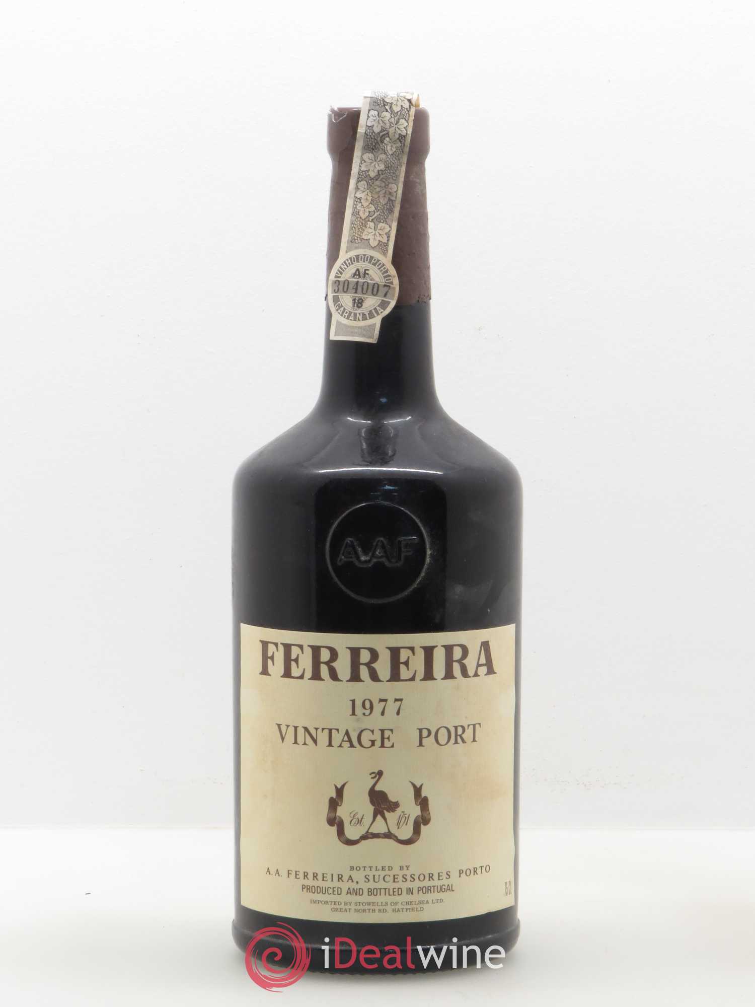 Porto Ferreira (cassé par gb le 1101) 1977 - Posten von 1 Flasche - 0