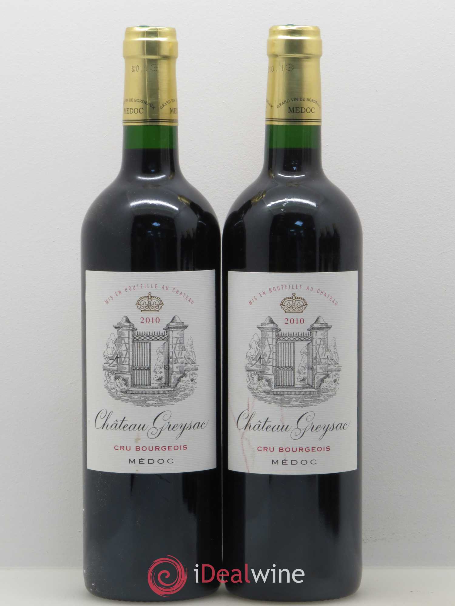 Château Greysac Cru Bourgeois 2010 - Lot de 5 bouteilles - 2