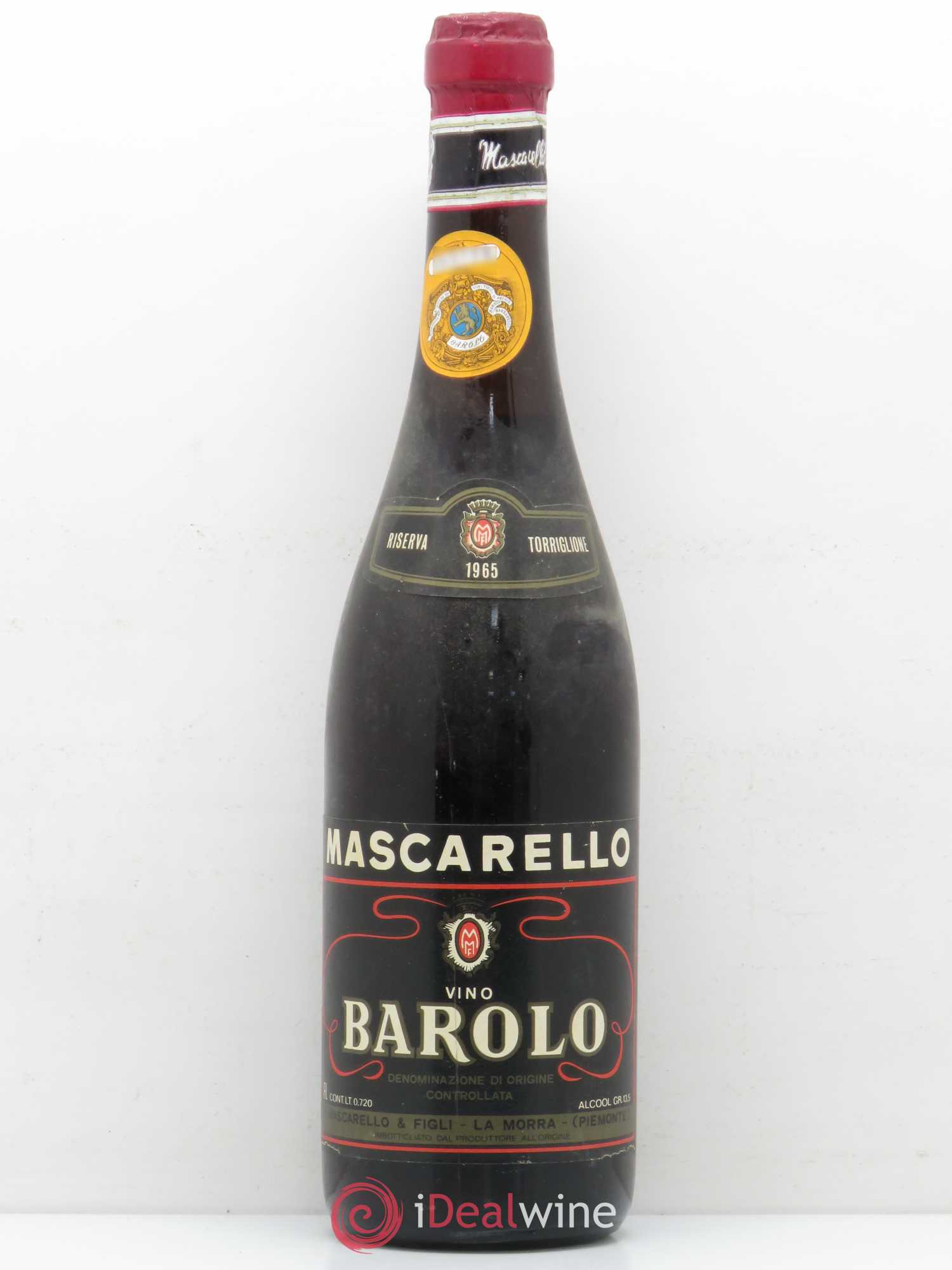 Barolo Reserve Mascarello Michele 1965 - Posten von 1 Flasche - 0