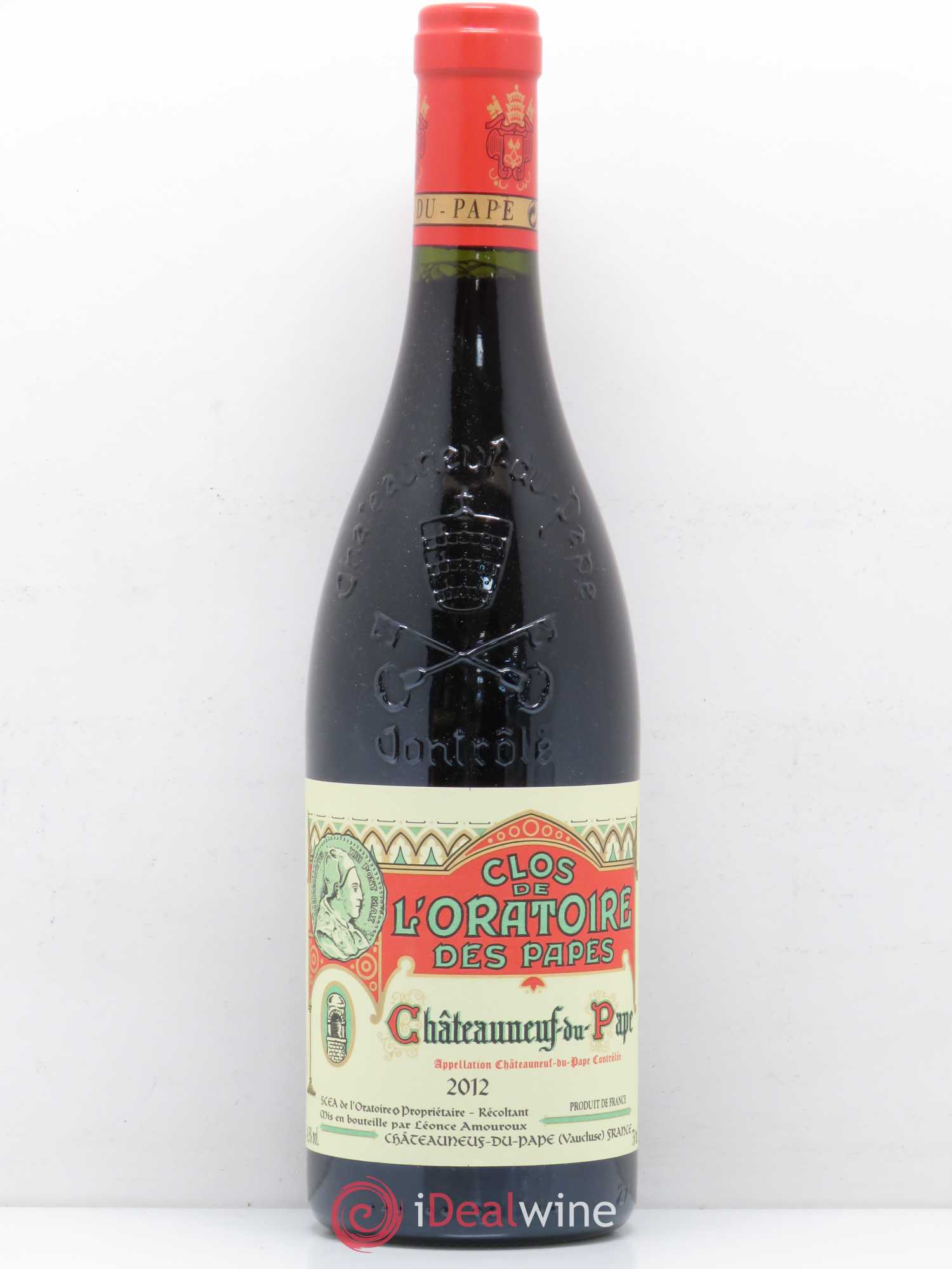 Châteauneuf-du-Pape Clos de l'Oratoire des Papes 2012 - Lot de 1 bouteille - 0