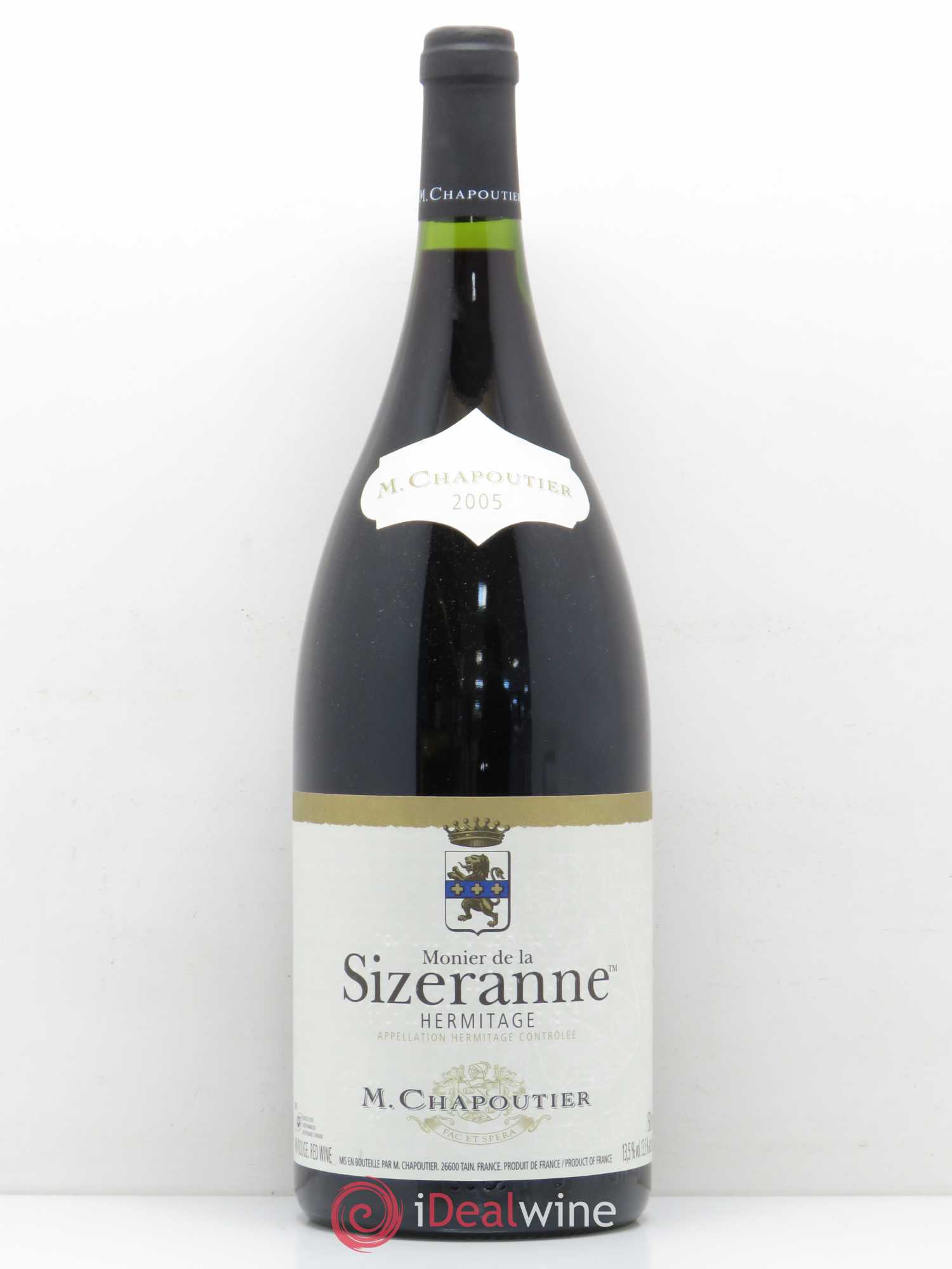 Hermitage Monier de La Sizeranne Chapoutier 2005 - Lot de 1 magnum - 0