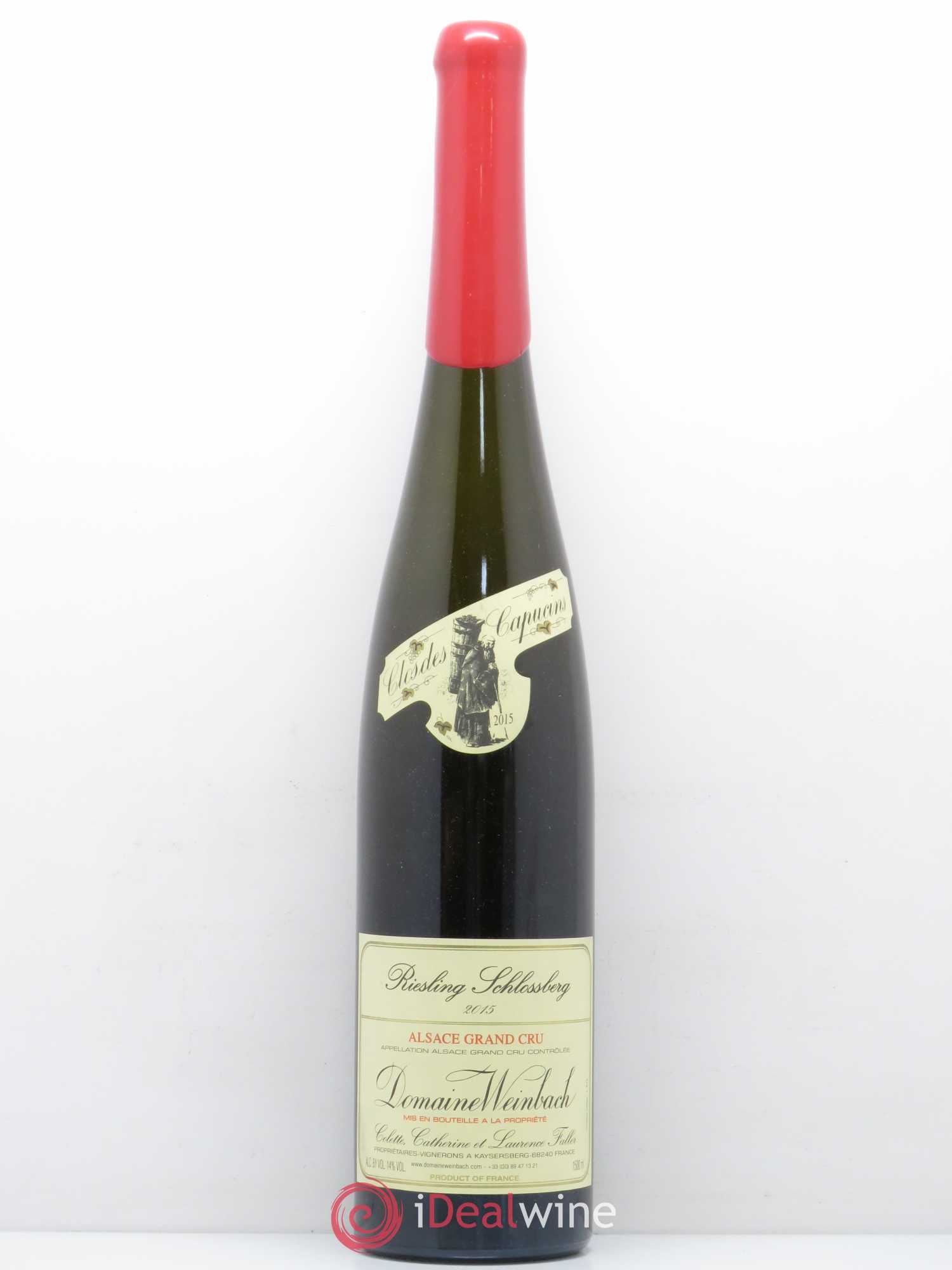 Riesling Grand Cru Schlossberg Clos des Capucins Domaine Weinbach 2015 - Posten von 1 Magnum - 0