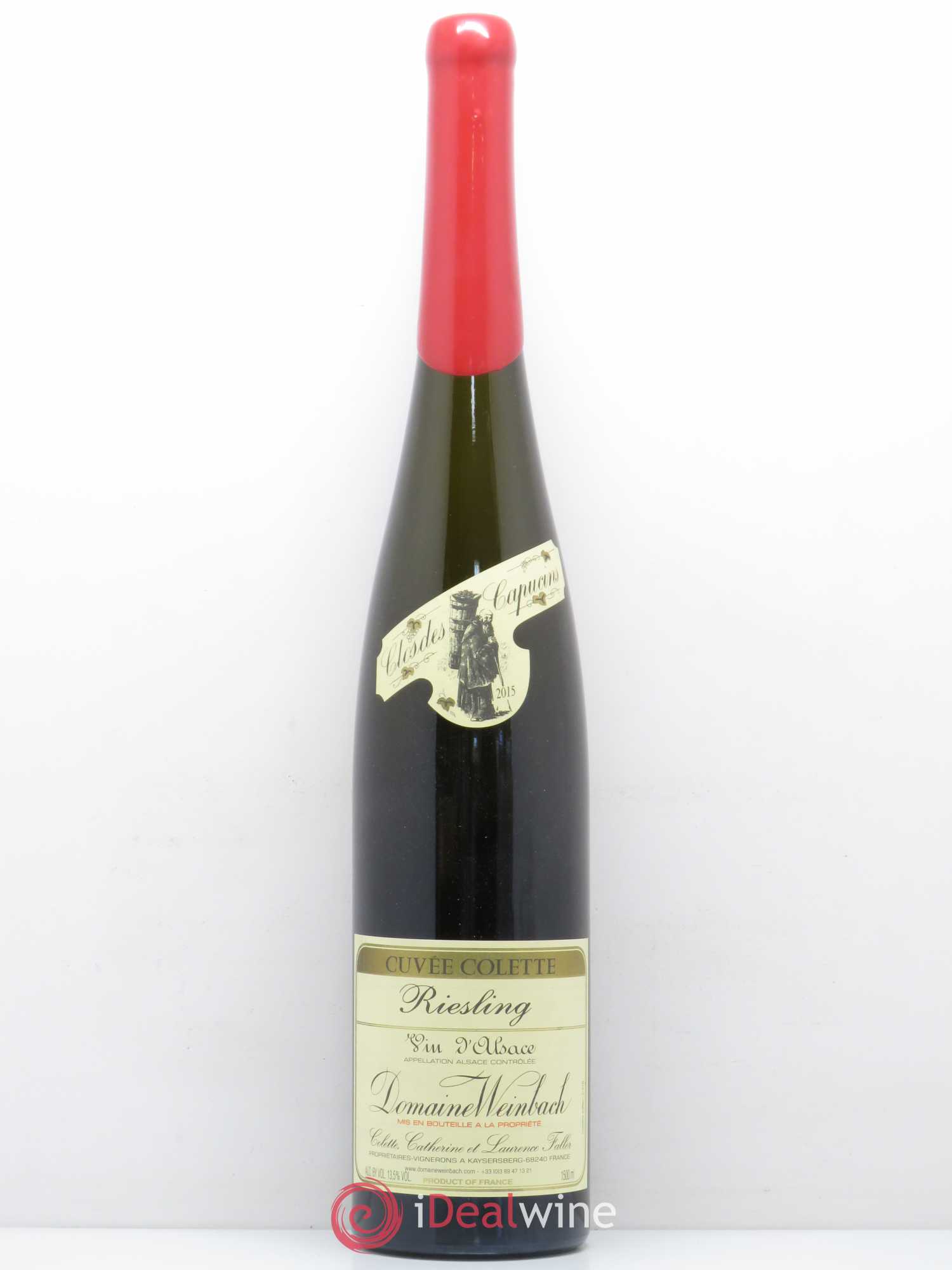 Riesling Grand Cru Colette Clos des Capucins Weinbach 2015 - Posten von 1 Magnum - 0