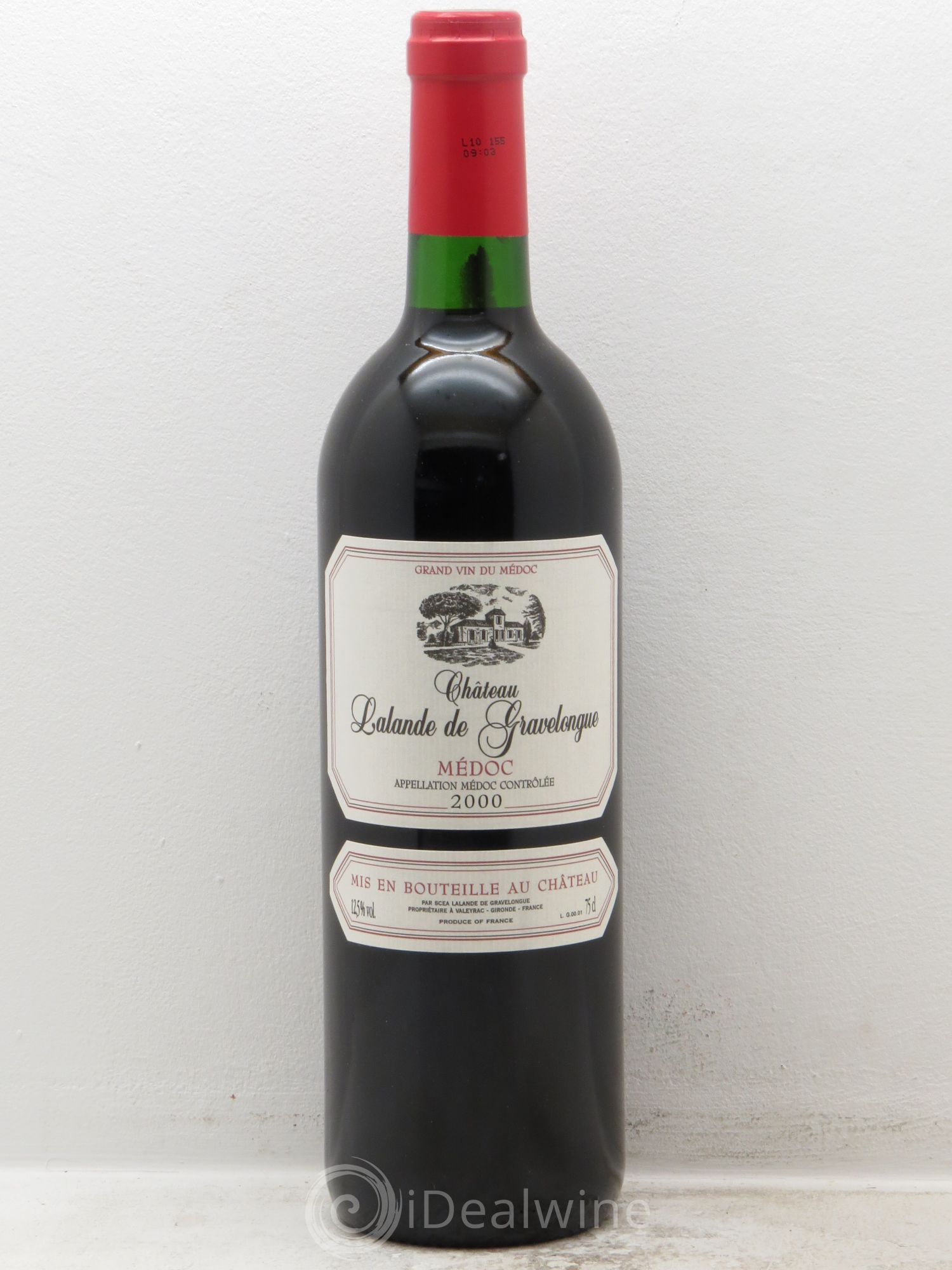 Médoc Lalande de Gravelongue 2000 - Posten von 6 Flaschen - 0