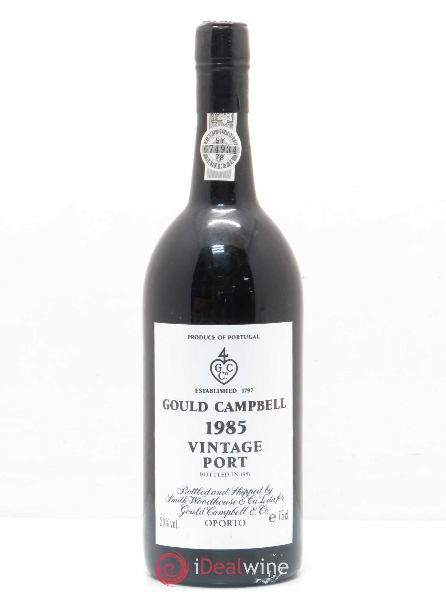Porto Gould Campbell 1985 - Posten von 1 Flasche - 0
