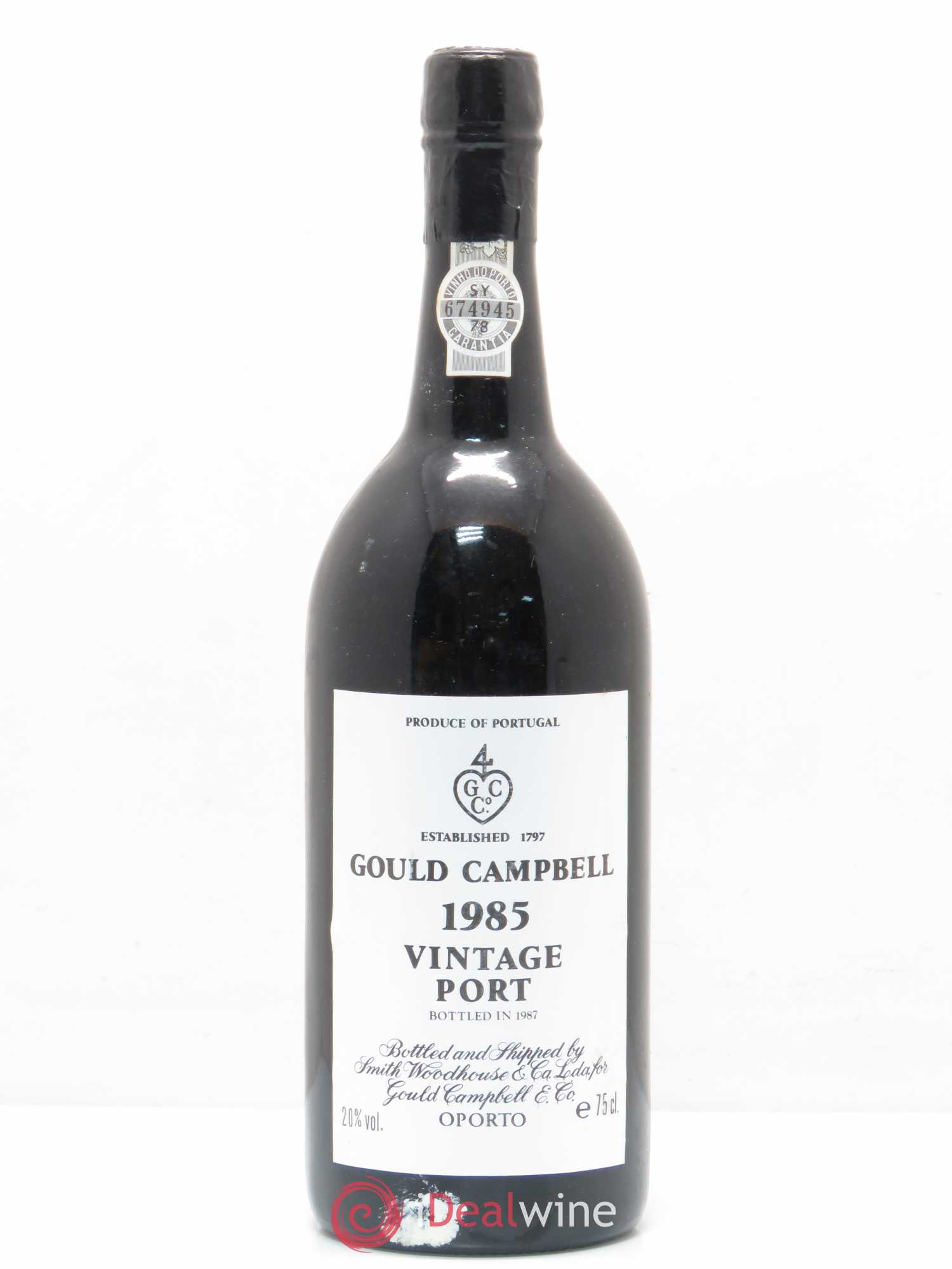 Porto Gould Campbell 1985 - Posten von 1 Flasche - 0
