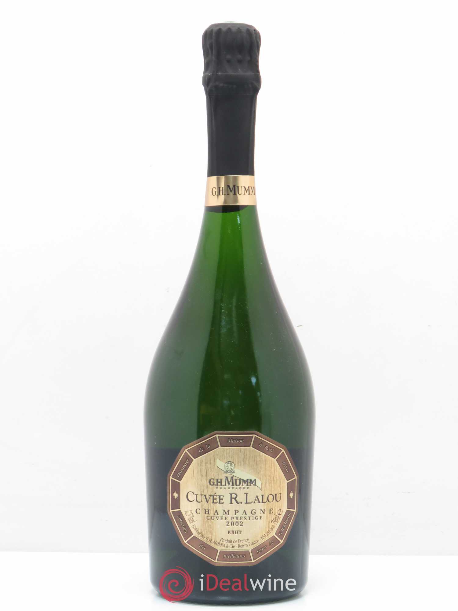 René Lalou Mumm Cuvée Prestige 2002 - Posten von 1 Flasche - 0