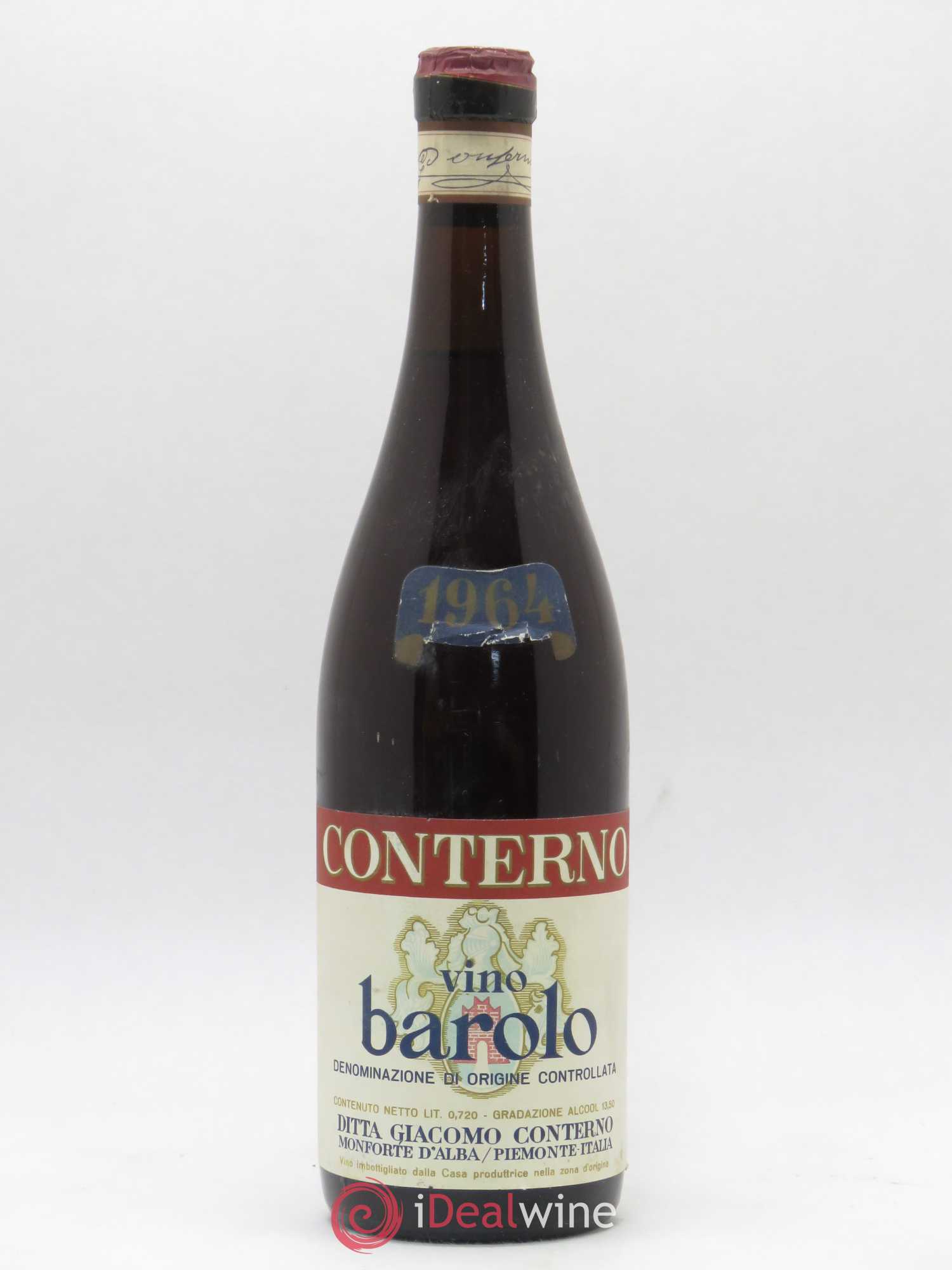 Barolo Giacomo Conterno 1964 - Lot de 1 bouteille - 0