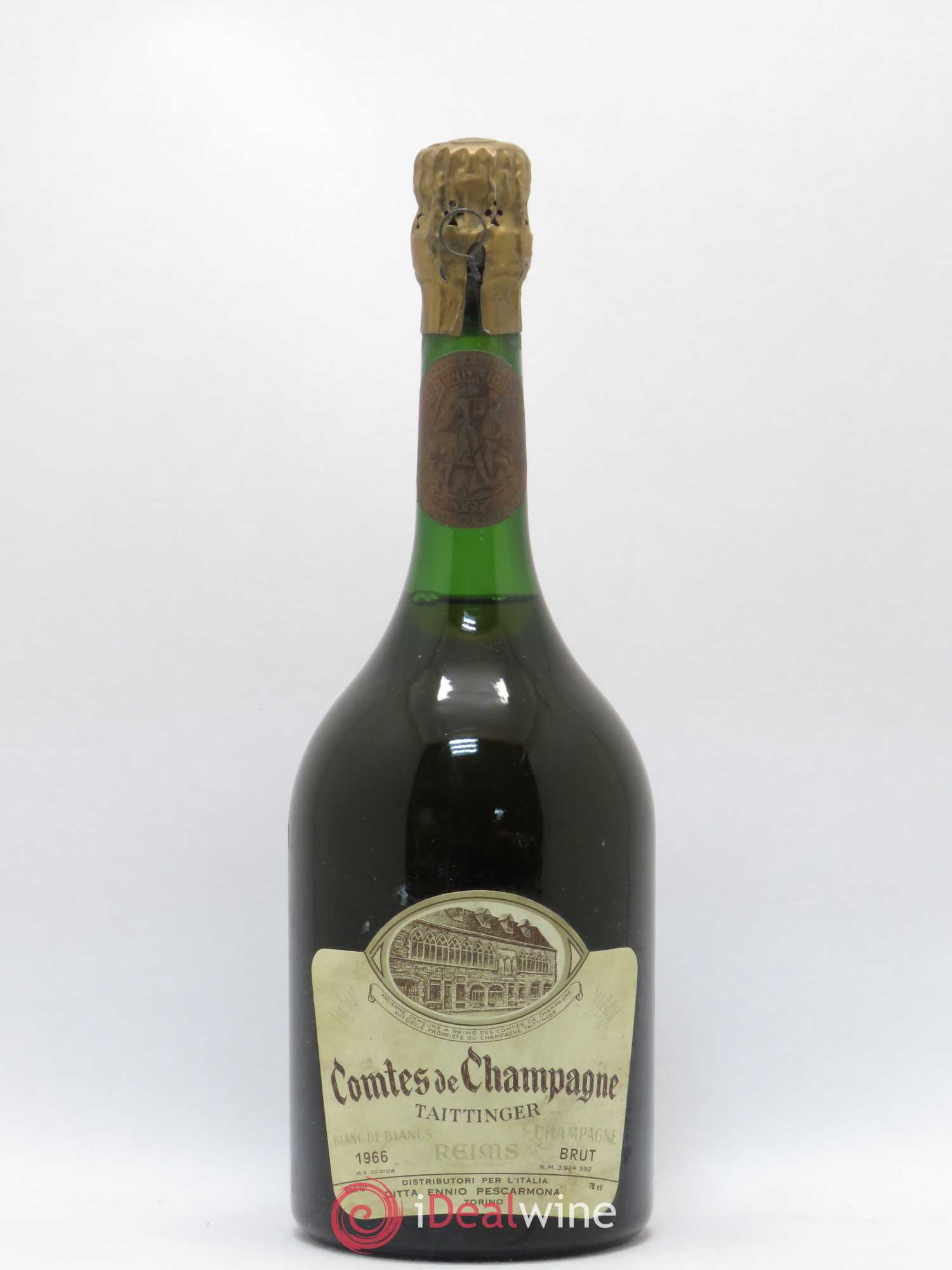 Comtes de Champagne Taittinger 1966 - Lot de 1 bouteille - 0