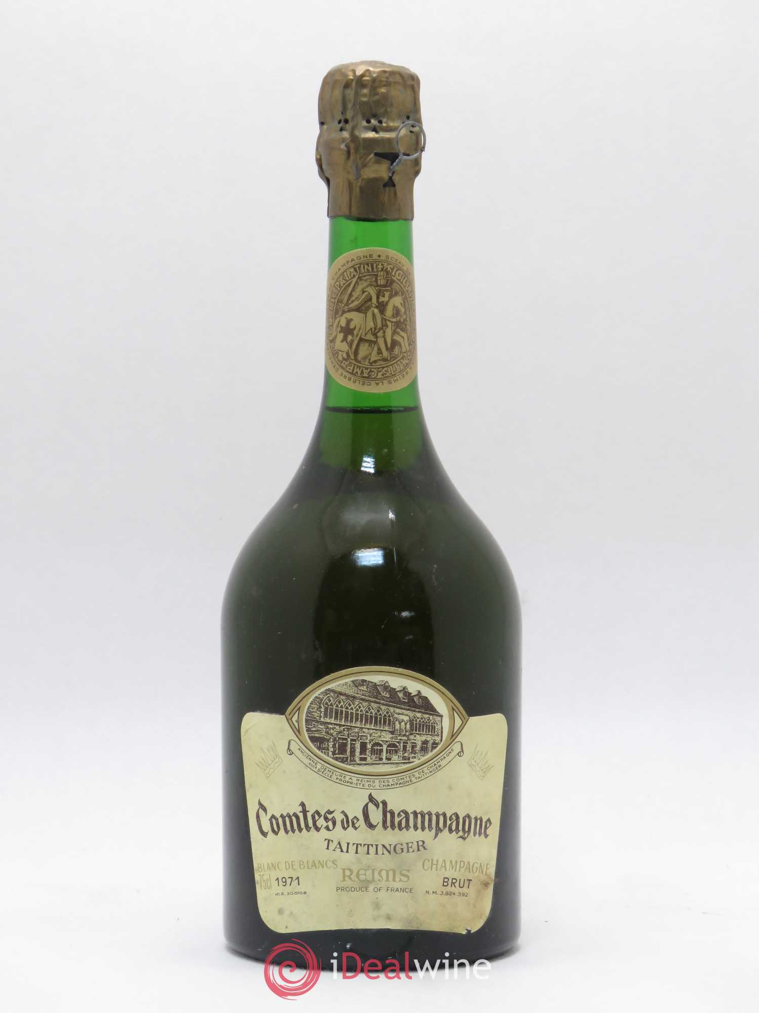 Comtes de Champagne Taittinger 1971 - Lot de 1 bouteille - 0