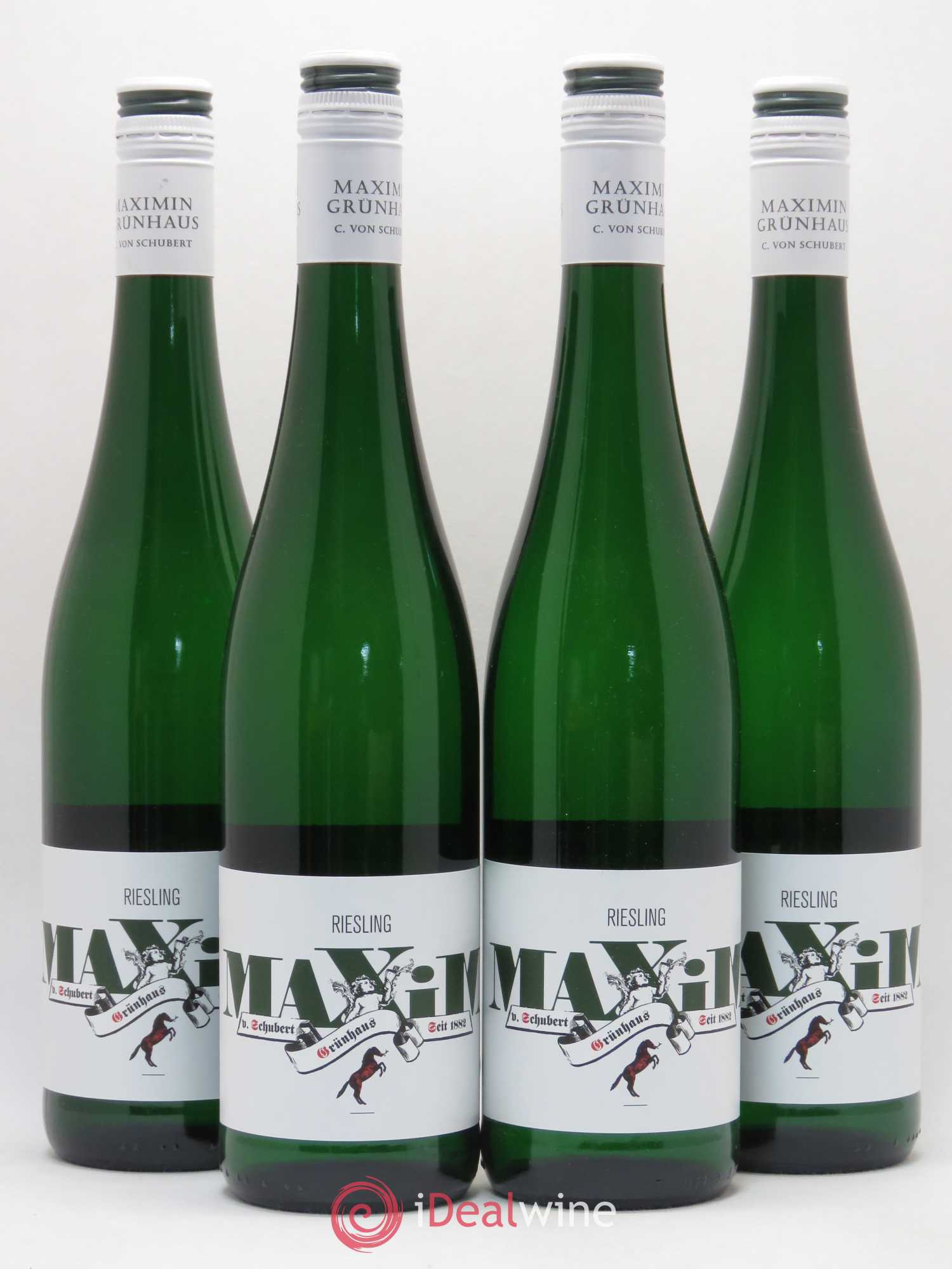 Allemagne Mosel-Saar Mosel Riesling Maxim Grunhaus Carl von Schubert (sans prix de réserve) 2015 - Posten von 4 Flaschen - 0