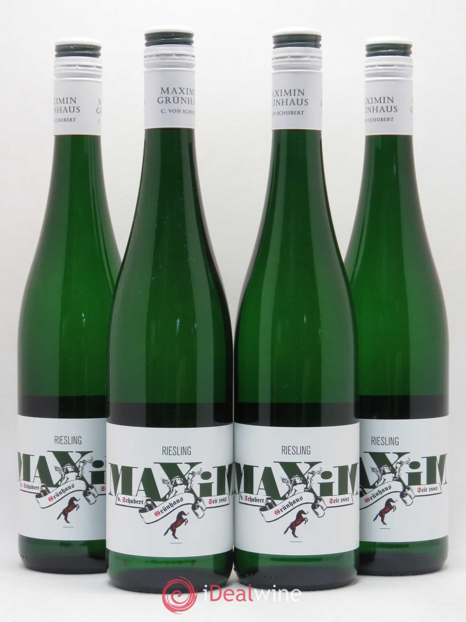 Allemagne Mosel-Saar Mosel Riesling Maxim Grunhaus Carl von Schubert (sans prix de réserve) 2015 - Posten von 4 Flaschen - 0