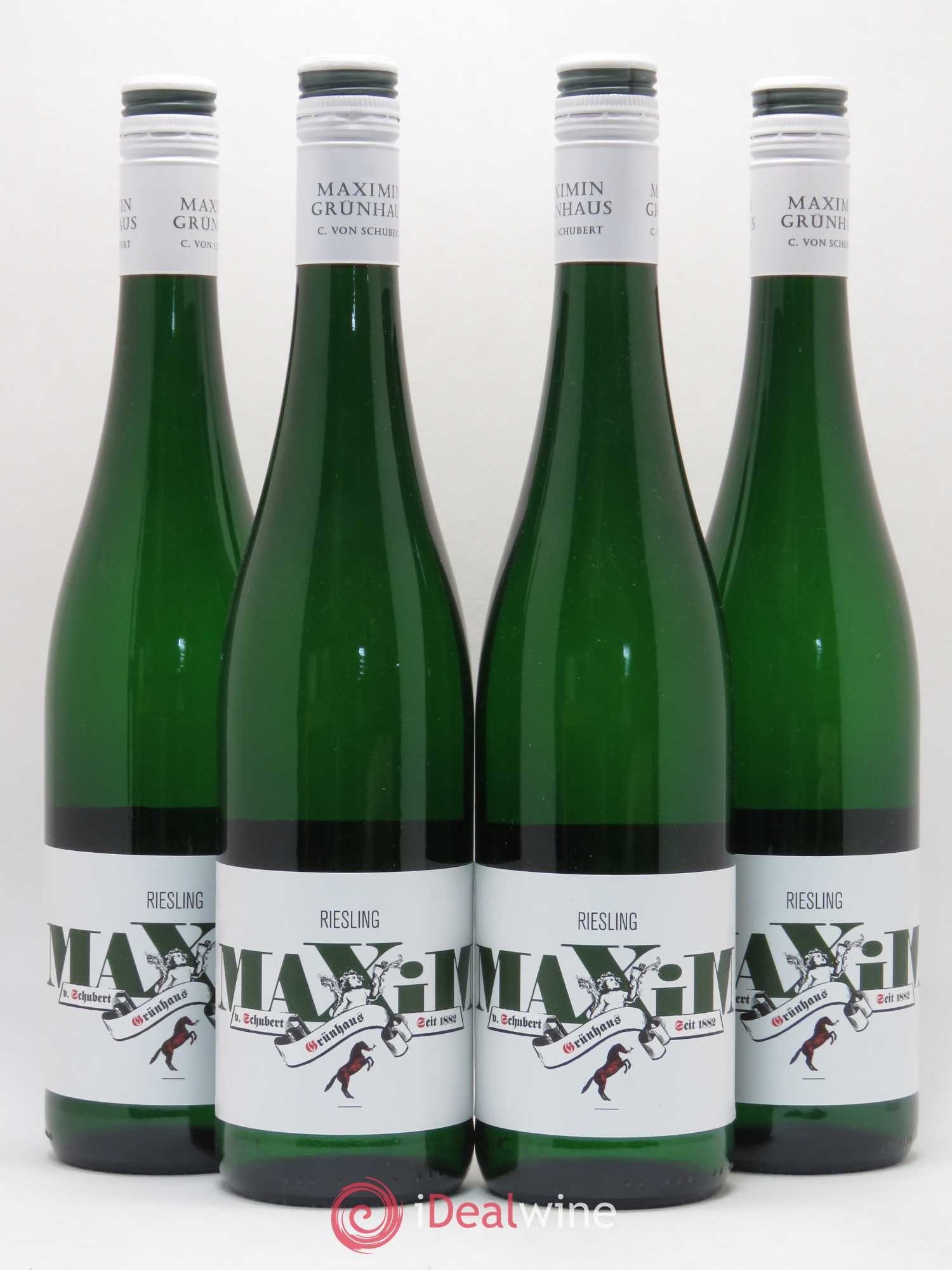 Allemagne Mosel-Saar Mosel Riesling Maxim Grunhaus Carl von Schubert 2015 - Posten von 4 Flaschen - 0