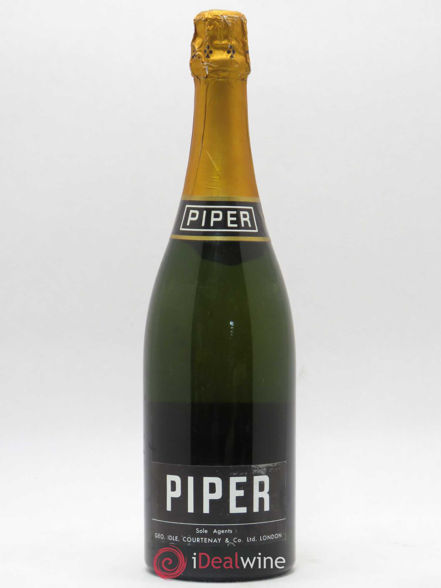 Rare Piper Heidsieck 1966 - Lot de 1 bouteille - 1