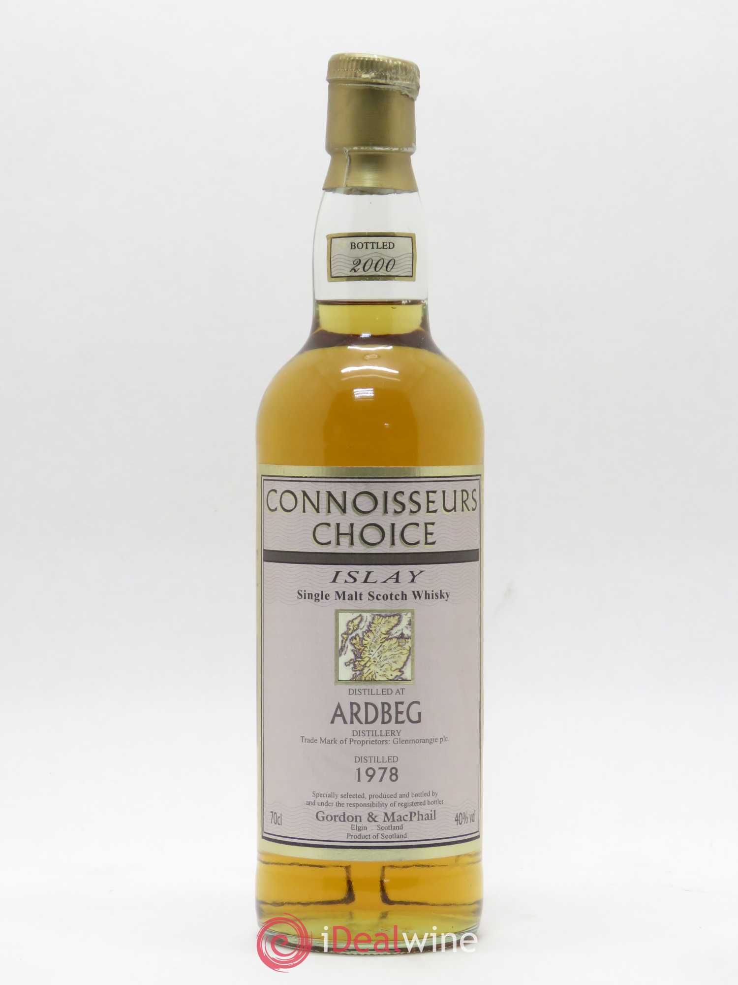 Whisky Islay Connoisseurs Choice Ardbeg Mise Gordon Mac Phail 22 ans d'age 1978 - Posten von 1 Flasche - 0