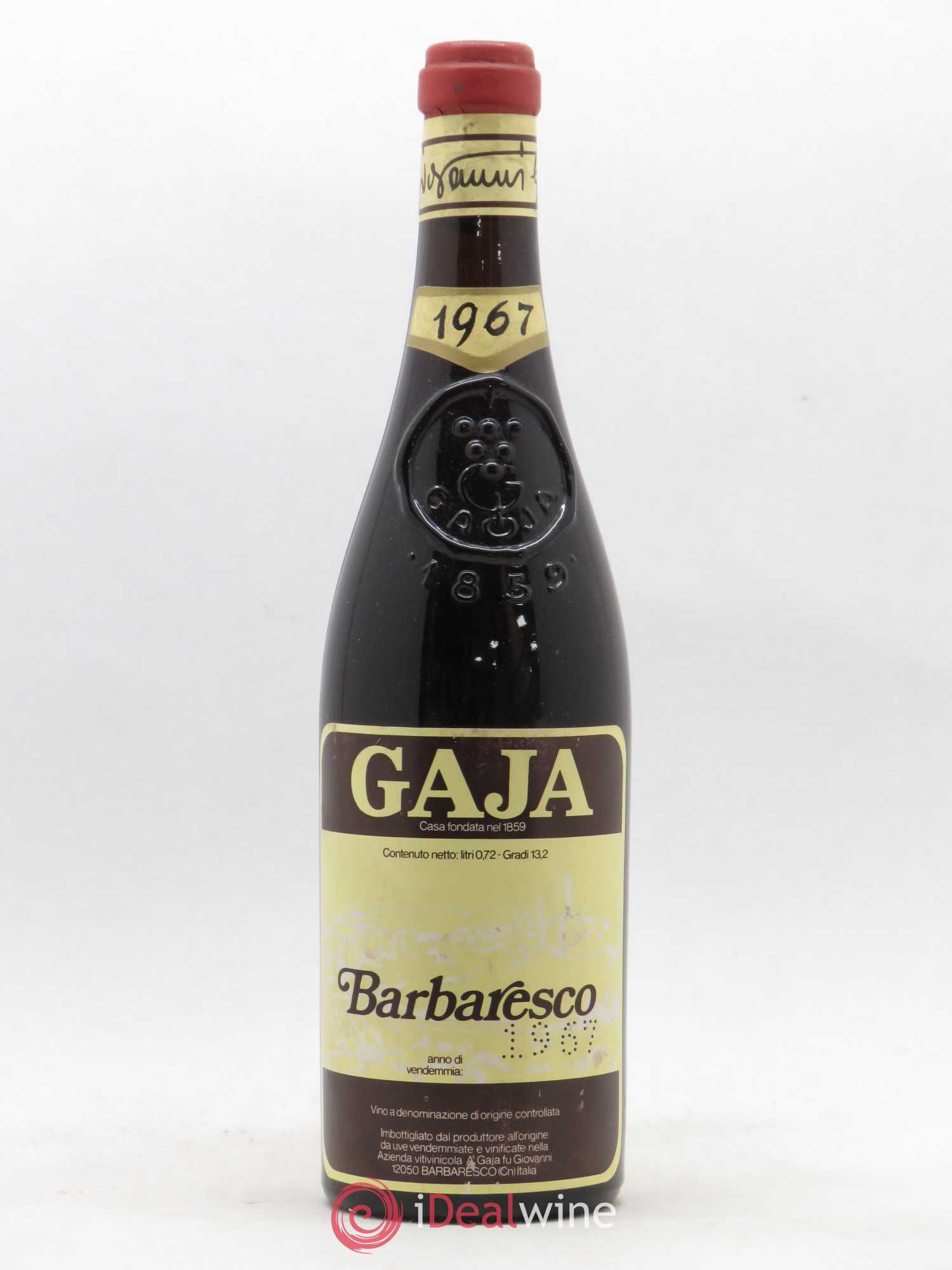 Barbaresco DOCG Angelo Gaja 1967 - Lot de 1 bouteille - 0
