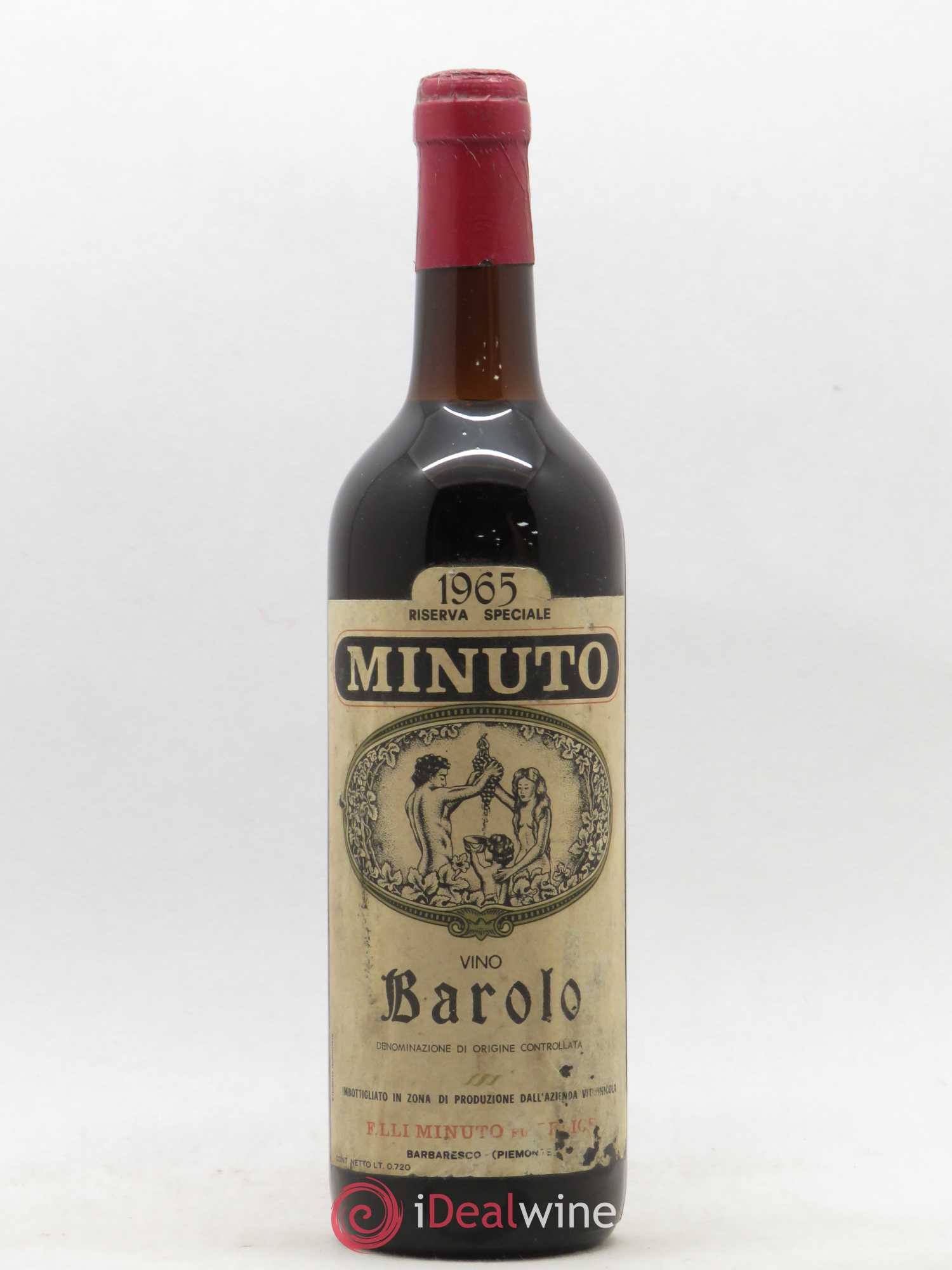 Barolo Fratelli Minuto 1965 - Lot de 1 bouteille - 0