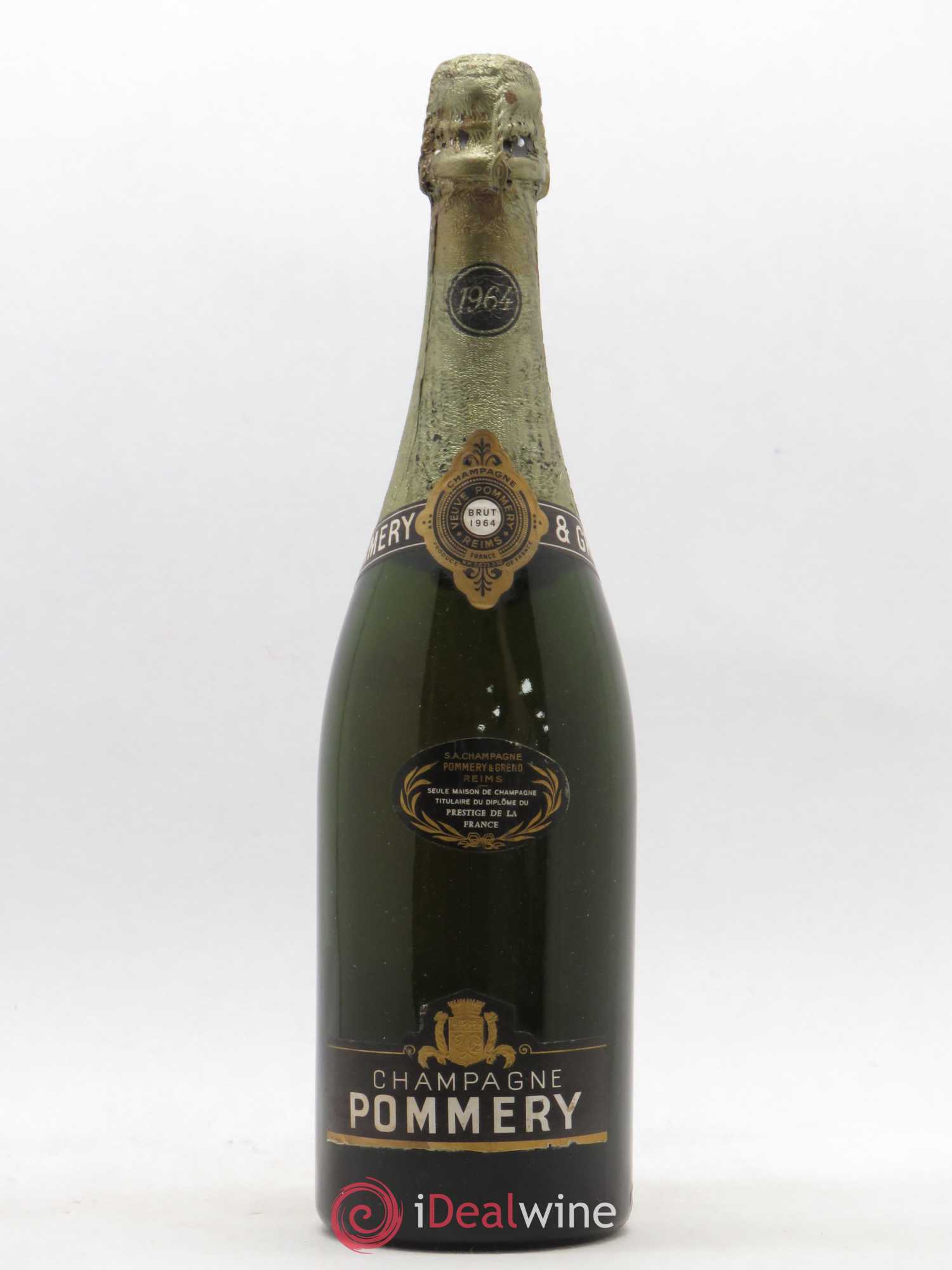 Brut Pommery 1964 - Lot de 1 bouteille - 0