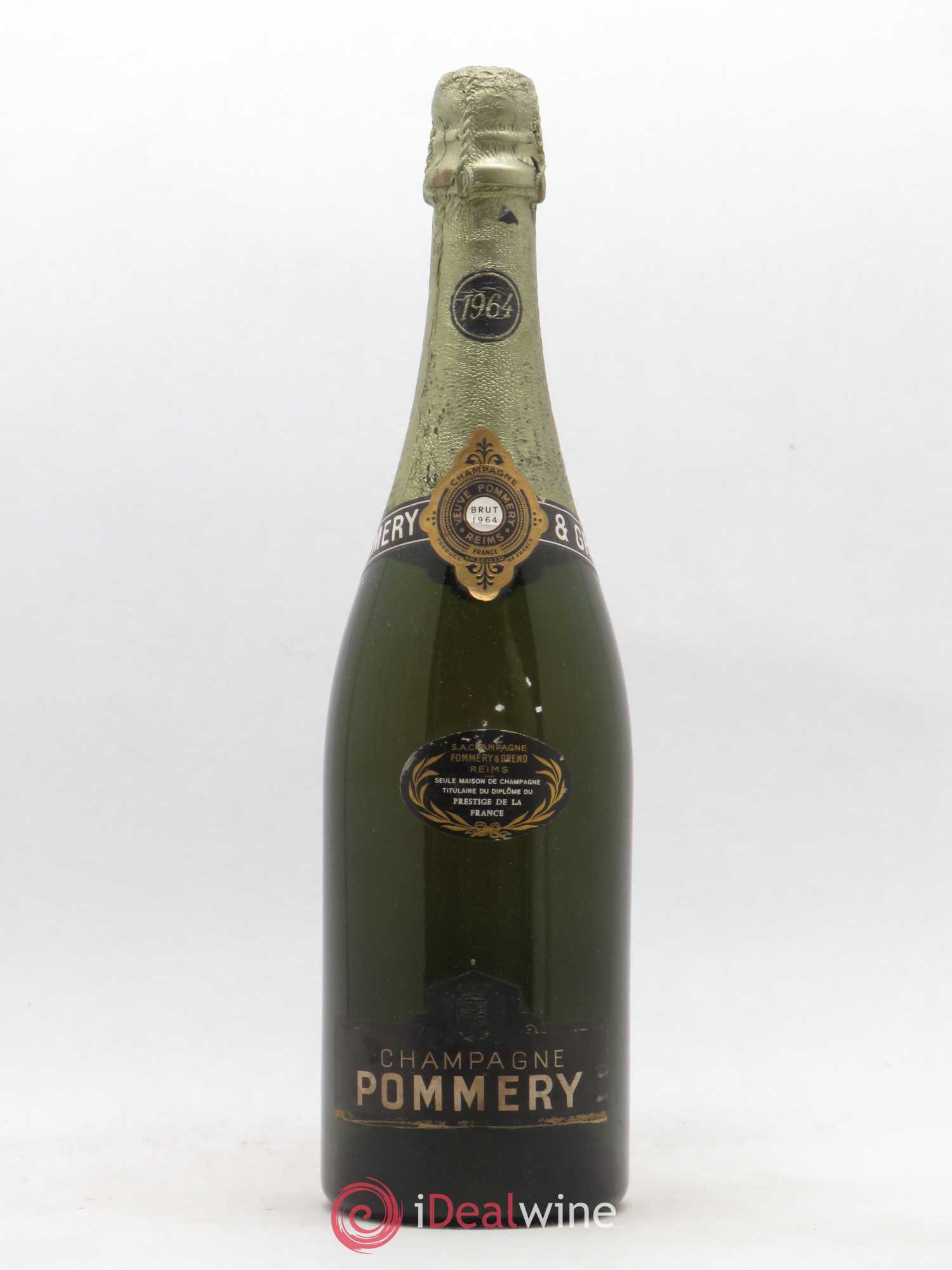 Brut Pommery 1964 - Lot de 1 bouteille - 0