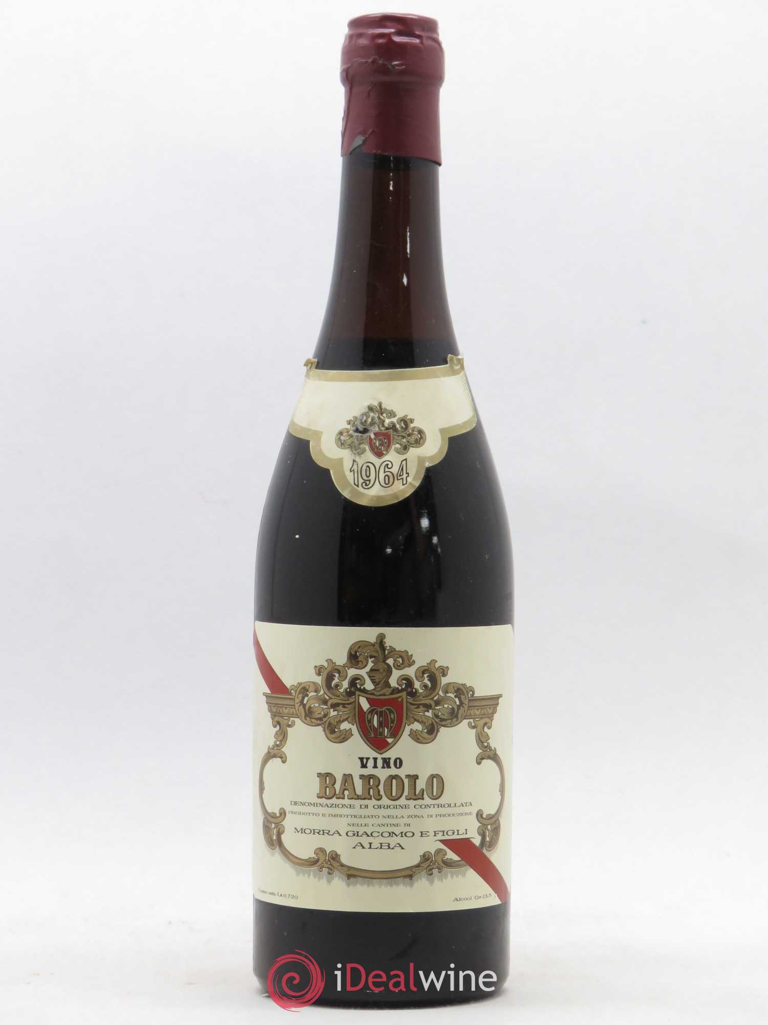 Barolo Giacomo Morra 1964 - Posten von 1 Flasche - 0