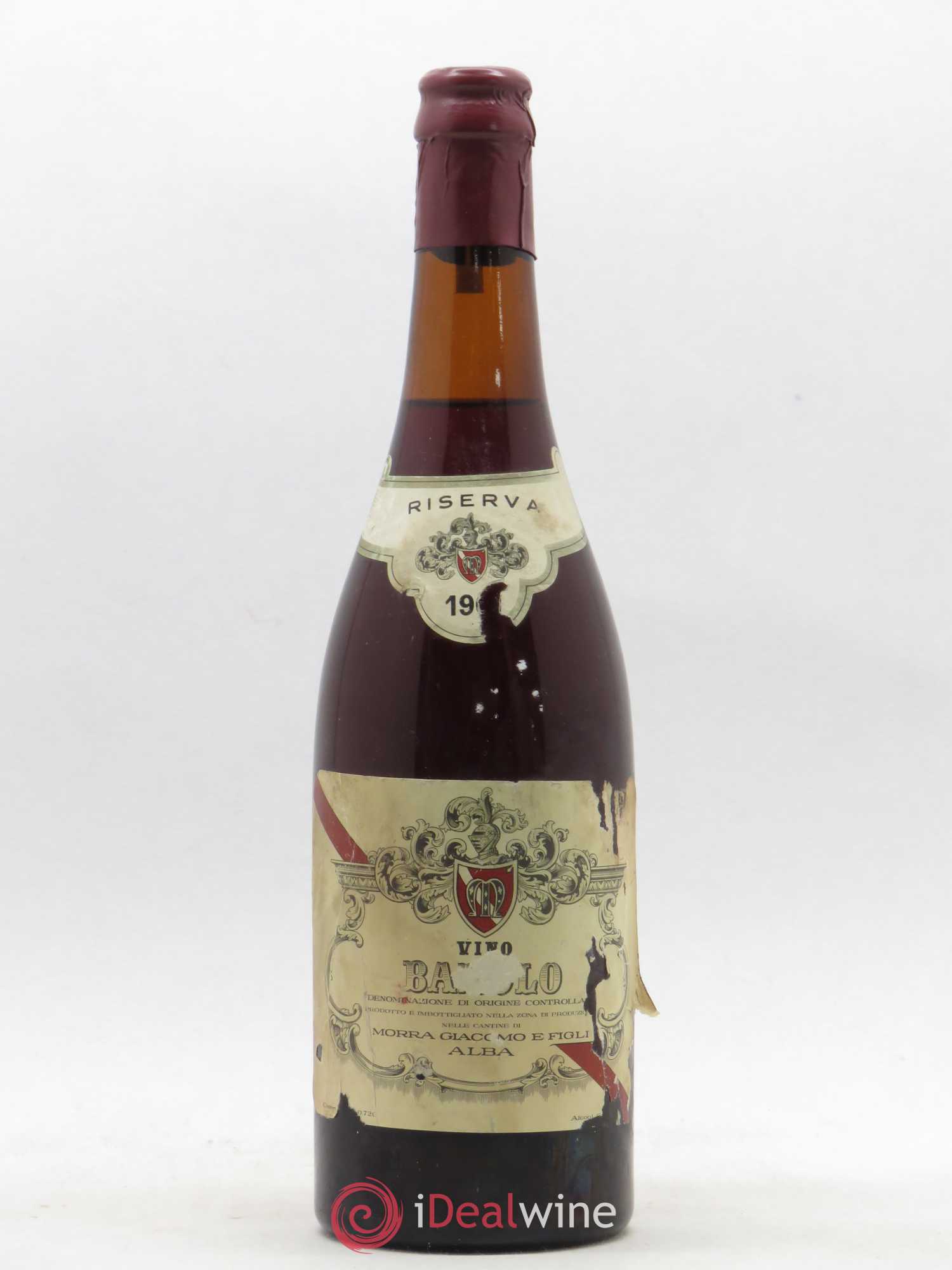 Barolo Riserva Giacomo Morra 1961 - Posten von 1 Flasche - 0