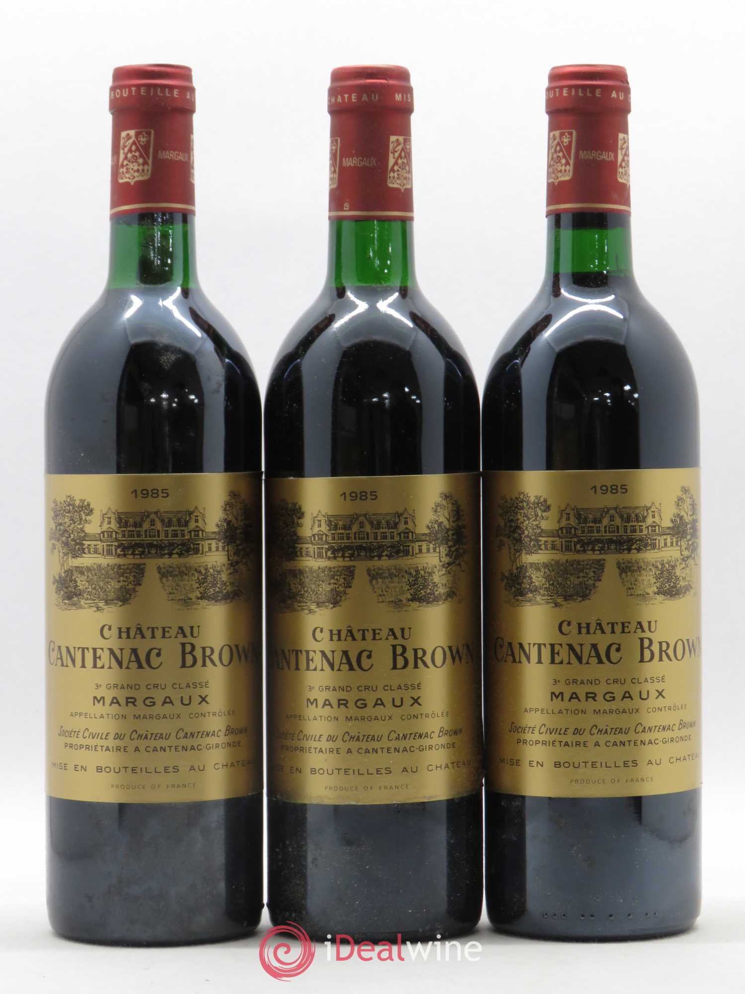 Château Cantenac Brown 3ème Grand Cru Classé 1985 - Lot de 12 bouteilles - 4