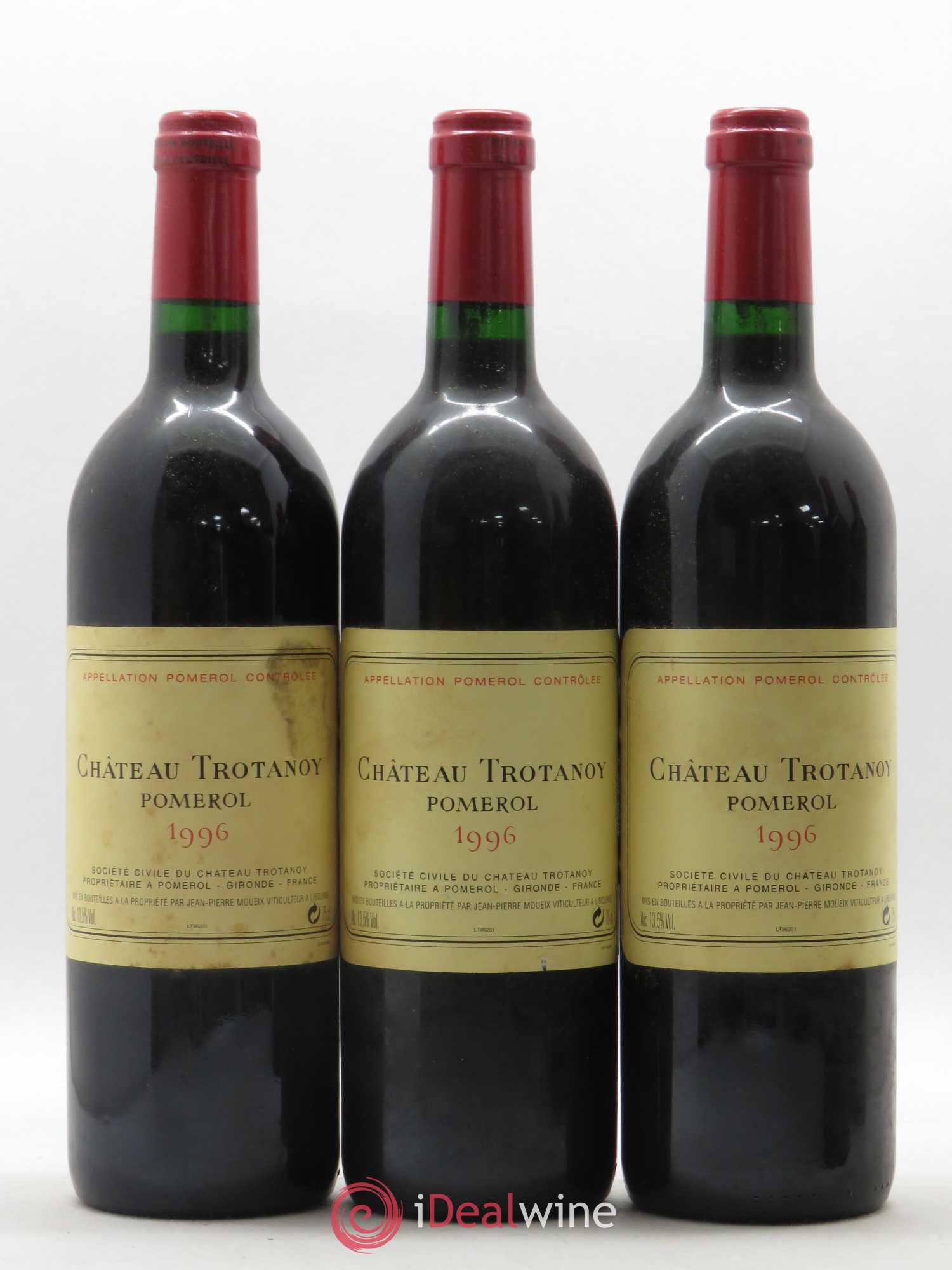 Château Trotanoy 1996 - Lot de 6 bouteilles - 1