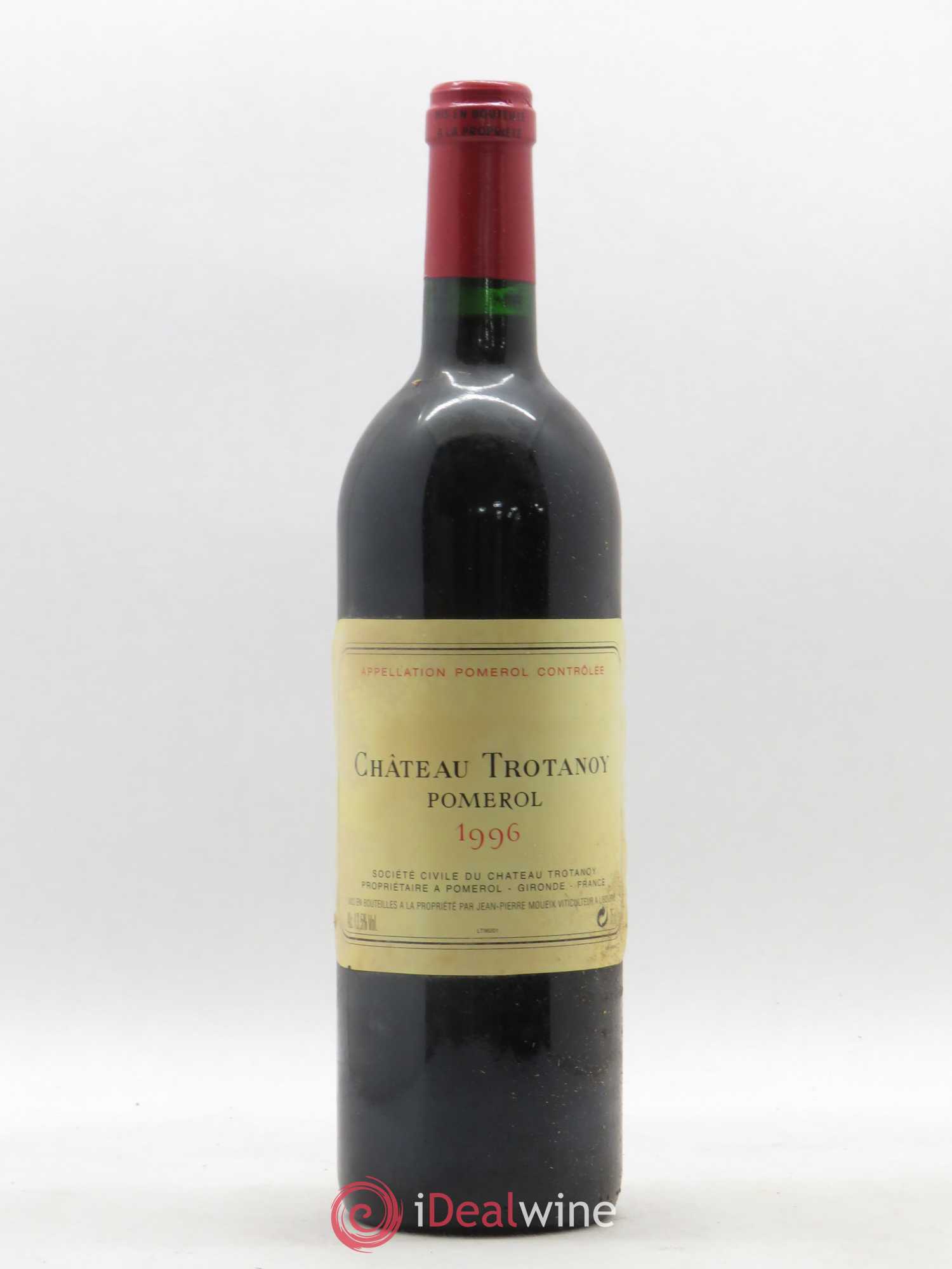 Château Trotanoy 1996 - Lot de 1 bouteille - 0