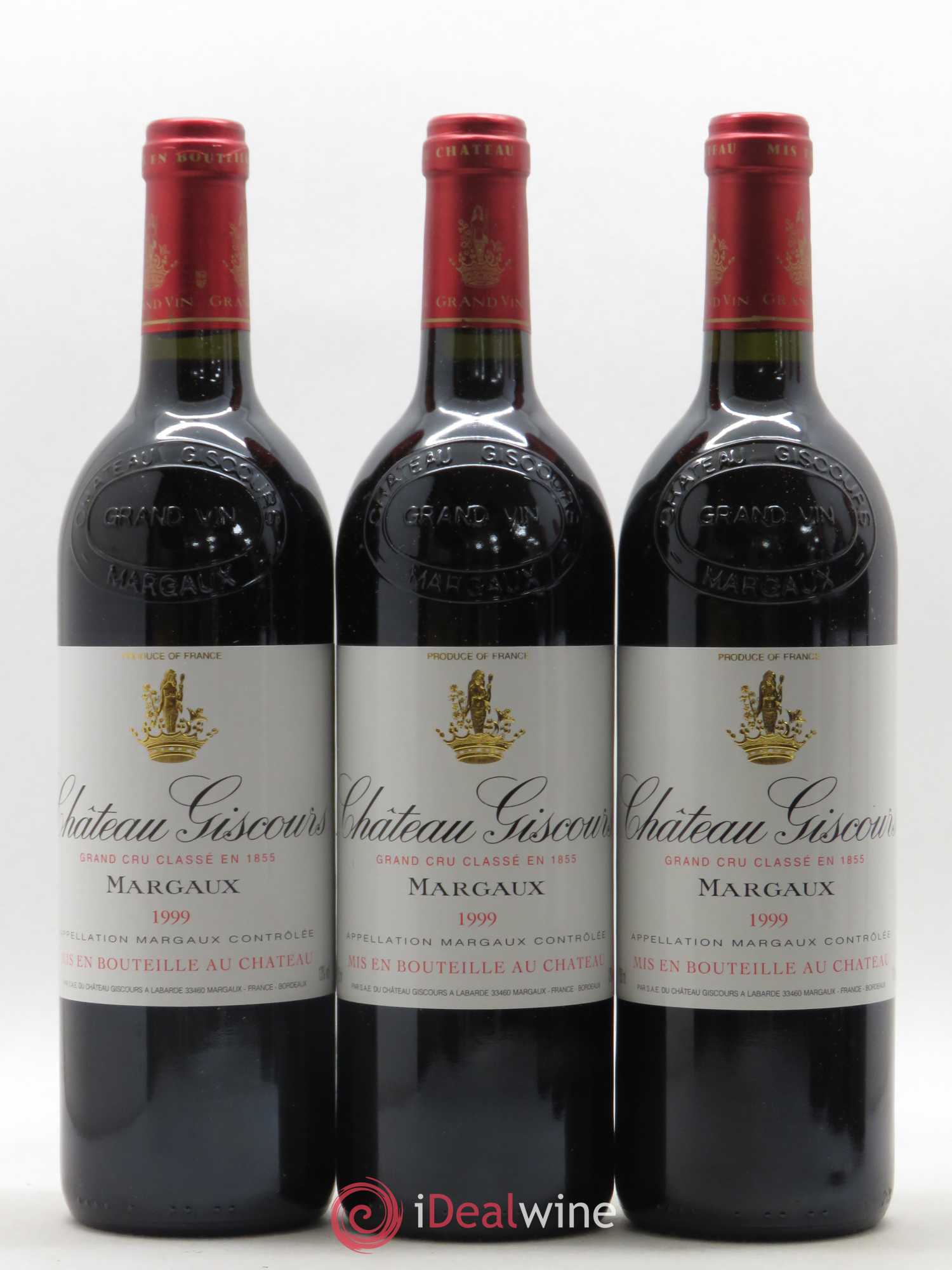 Château Giscours 3ème Grand Cru Classé 1999 - Lot de 6 bouteilles - 1