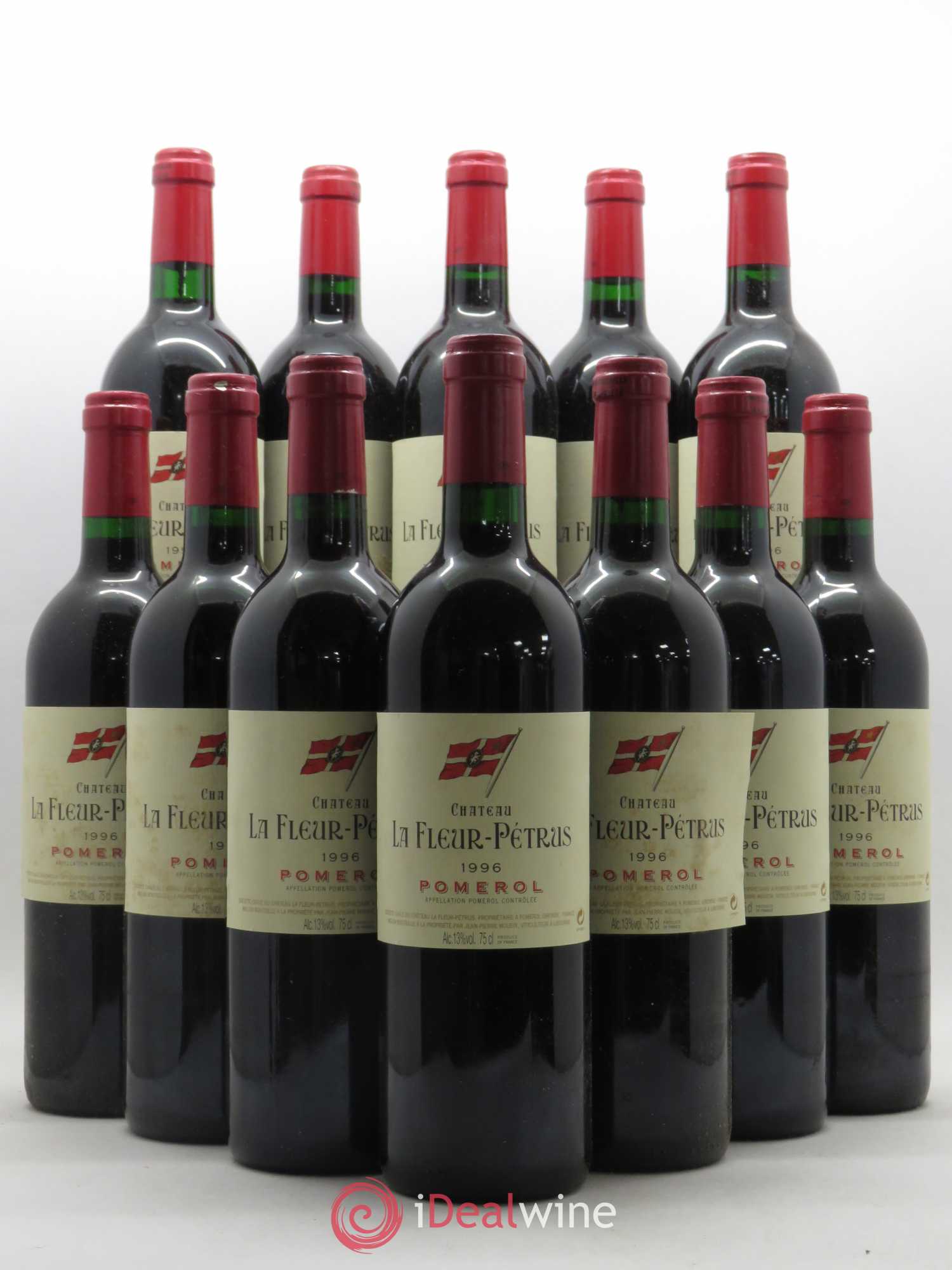 Château la Fleur Petrus 1996 - Lot de 12 bouteilles - 0
