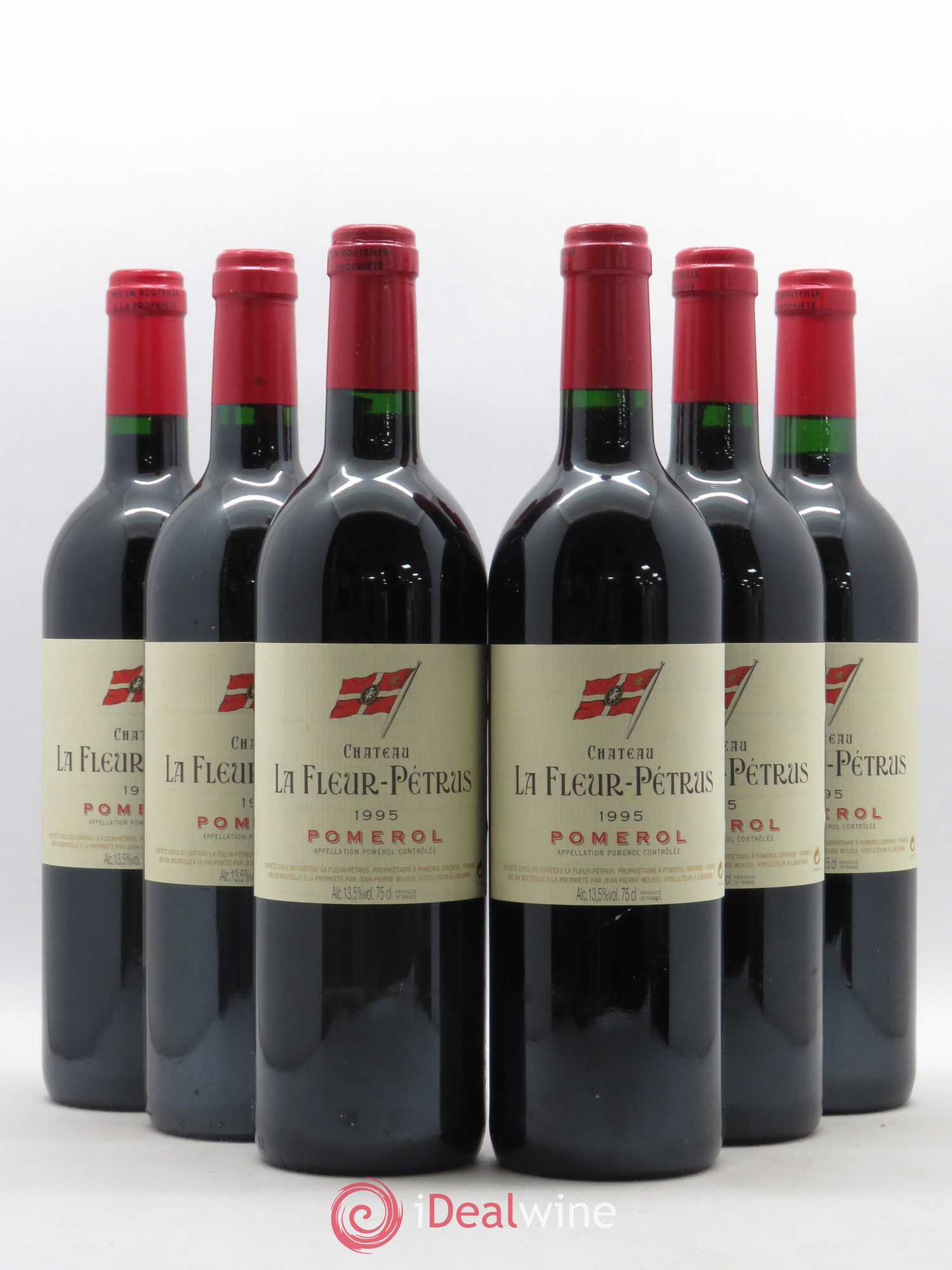 Château la Fleur Petrus 1995 - Lot de 6 bouteilles - 0
