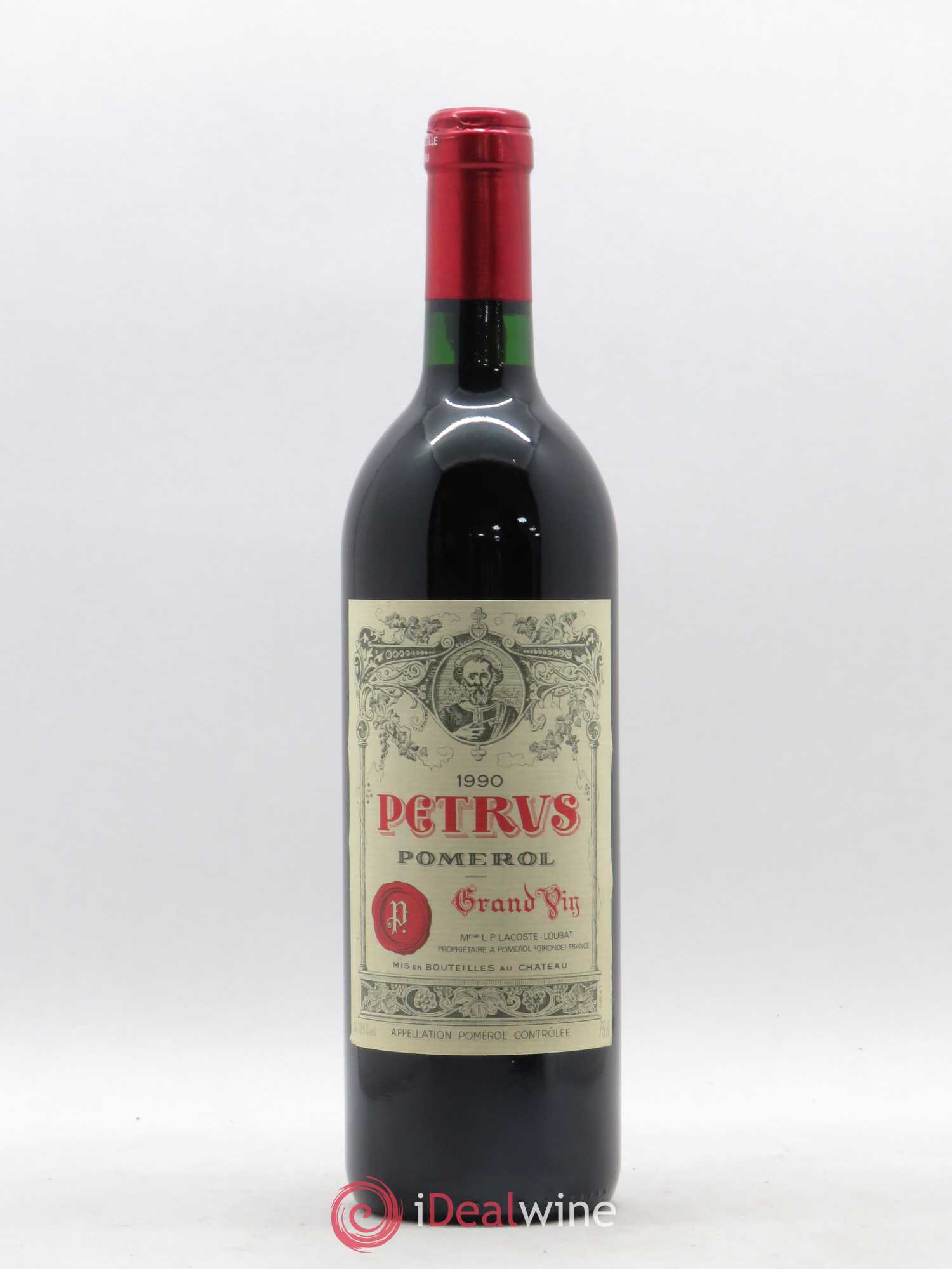 Petrus 1990 - Lot de 1 bouteille - 0