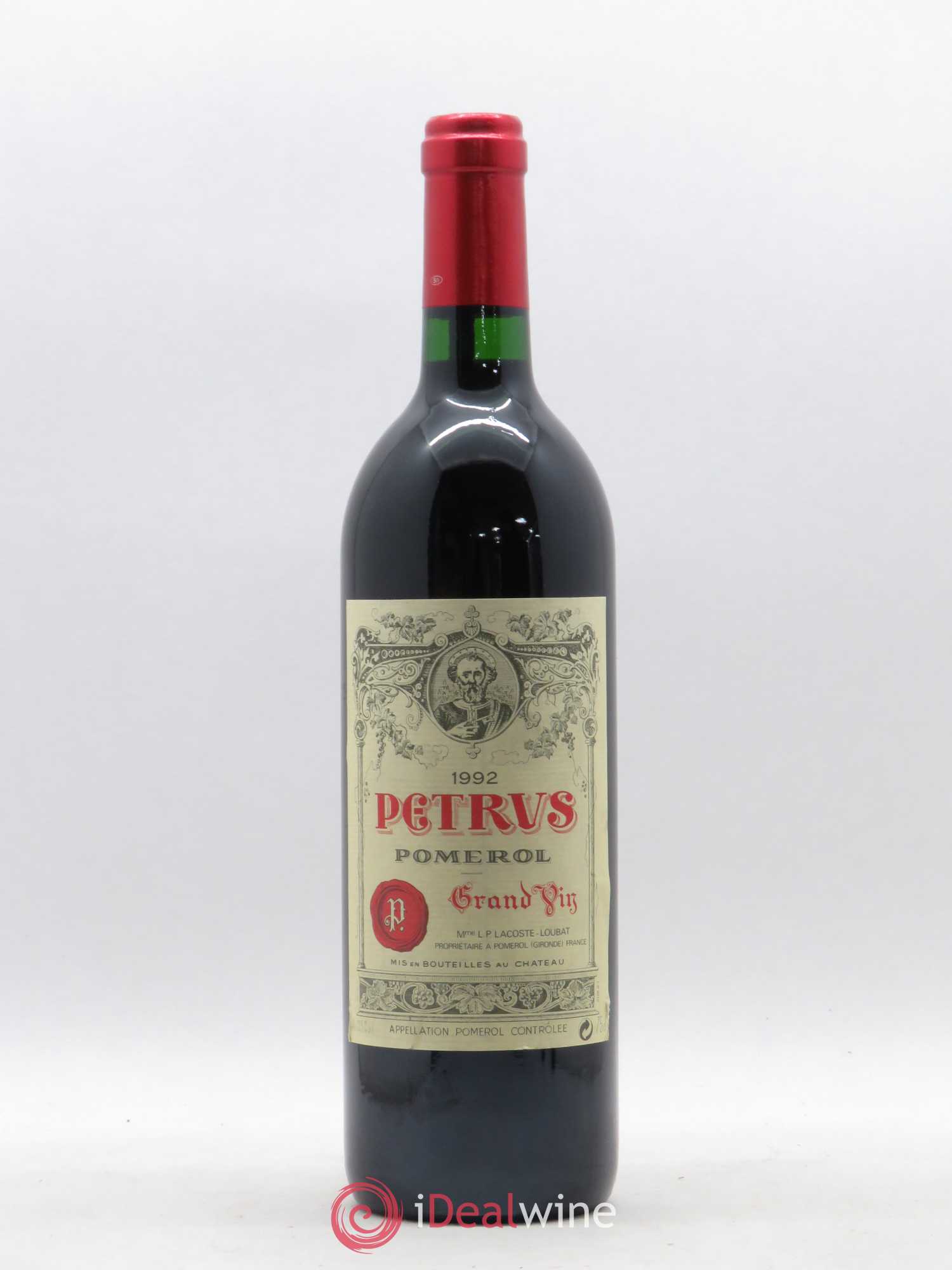 Petrus 1992 - Lot de 1 bouteille - 0