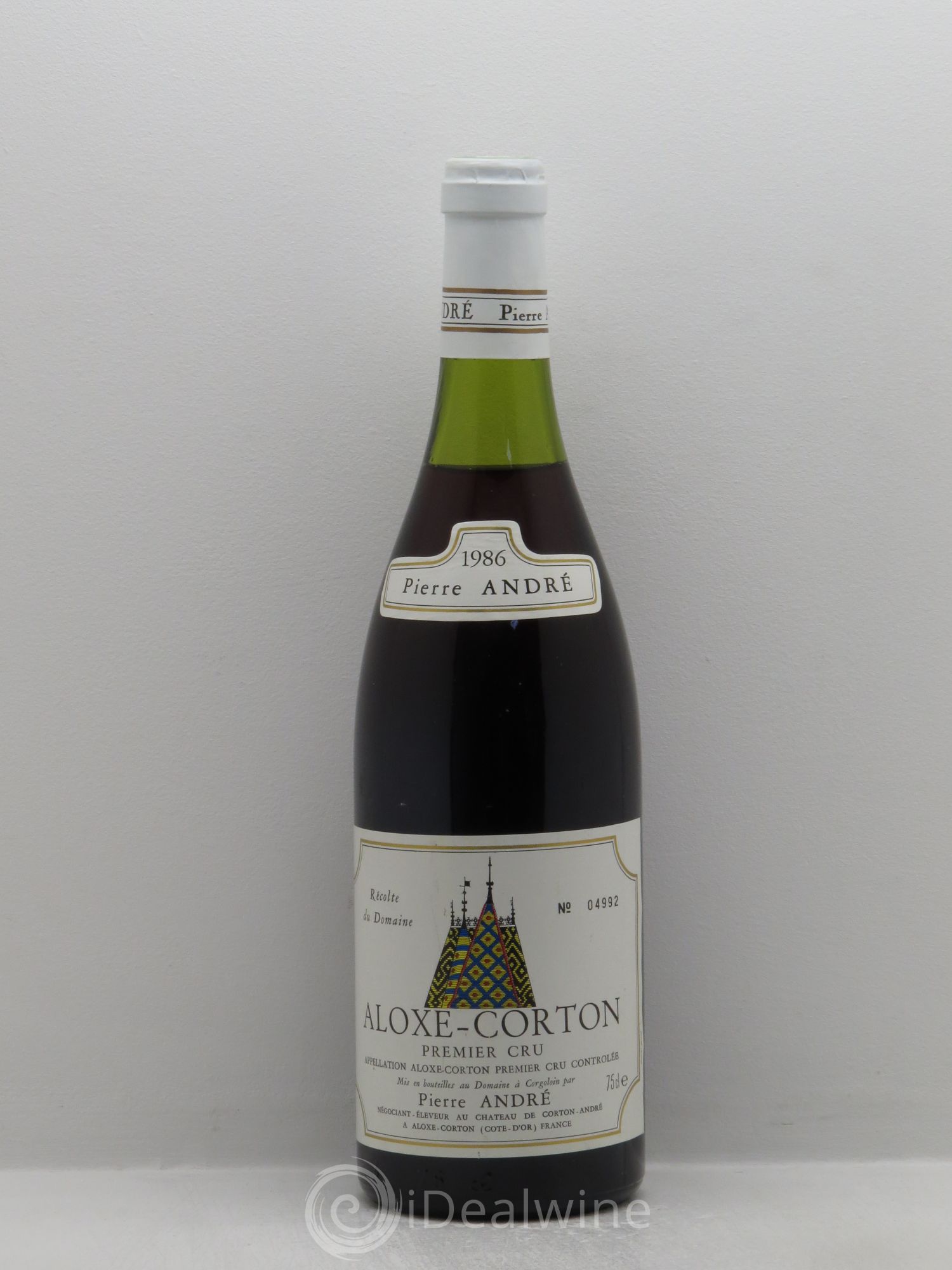 Aloxe-Corton 1er Cru P.André (sans prix de réserve) 1986 - Posten von 6 Flaschen - 0