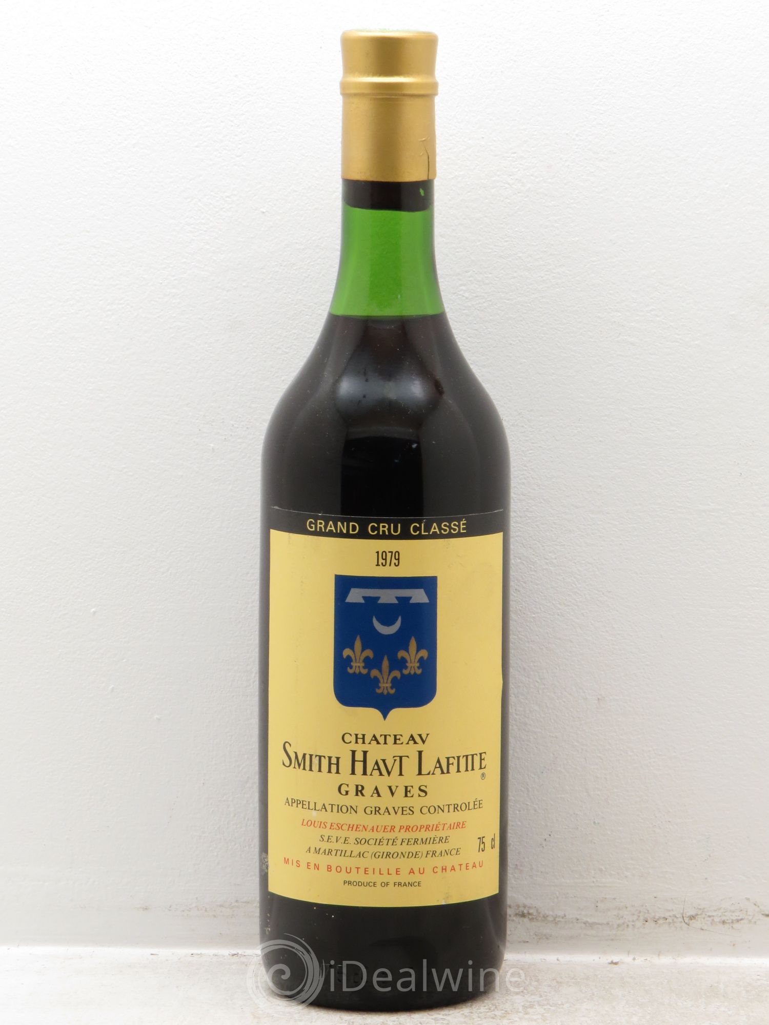 Château Smith Haut Lafitte Cru Classé de Graves 1979 - Lot de 1 bouteille - 0