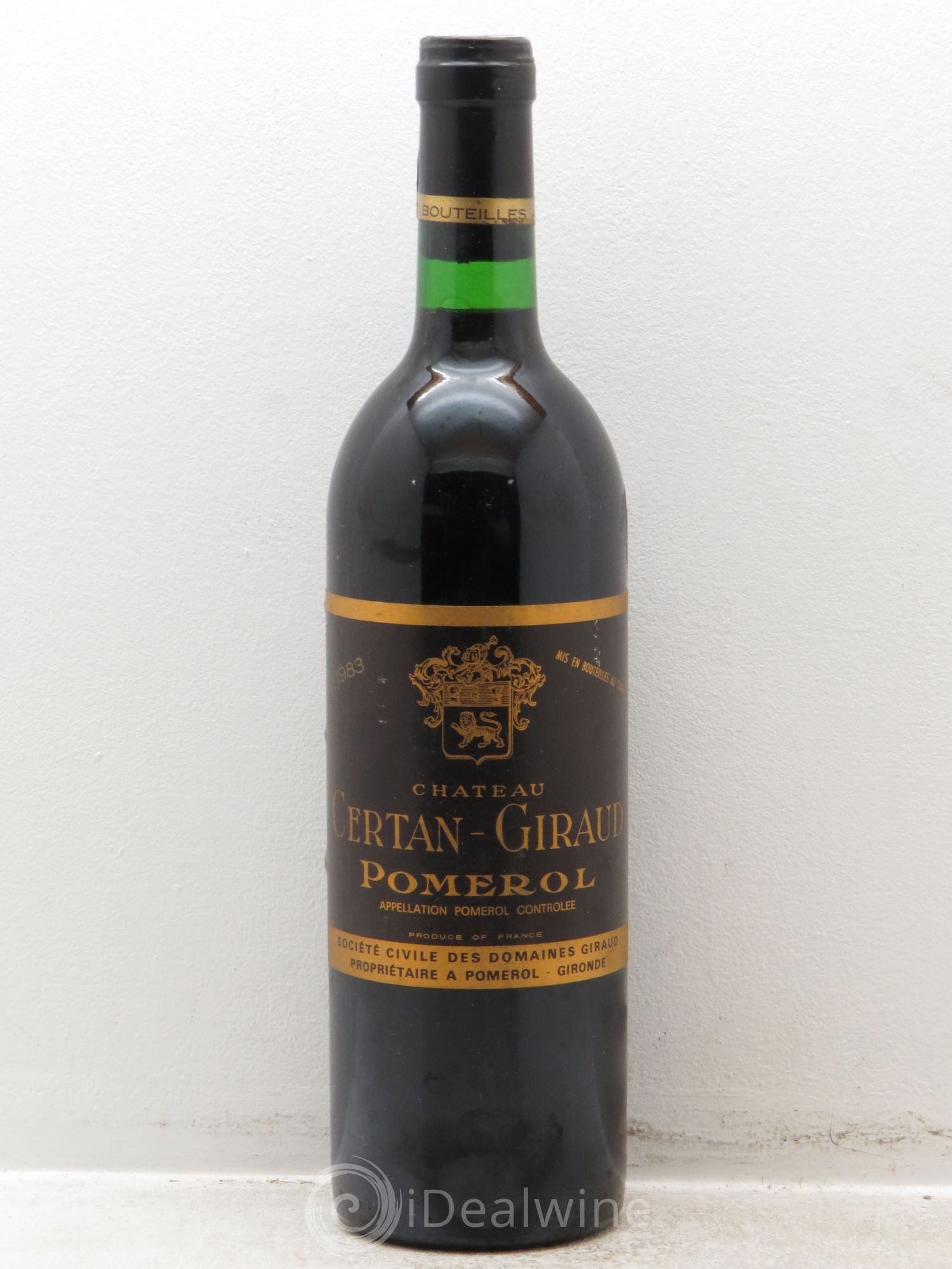 Château Certan Giraud 1983 - Lot de 1 bouteille - 0