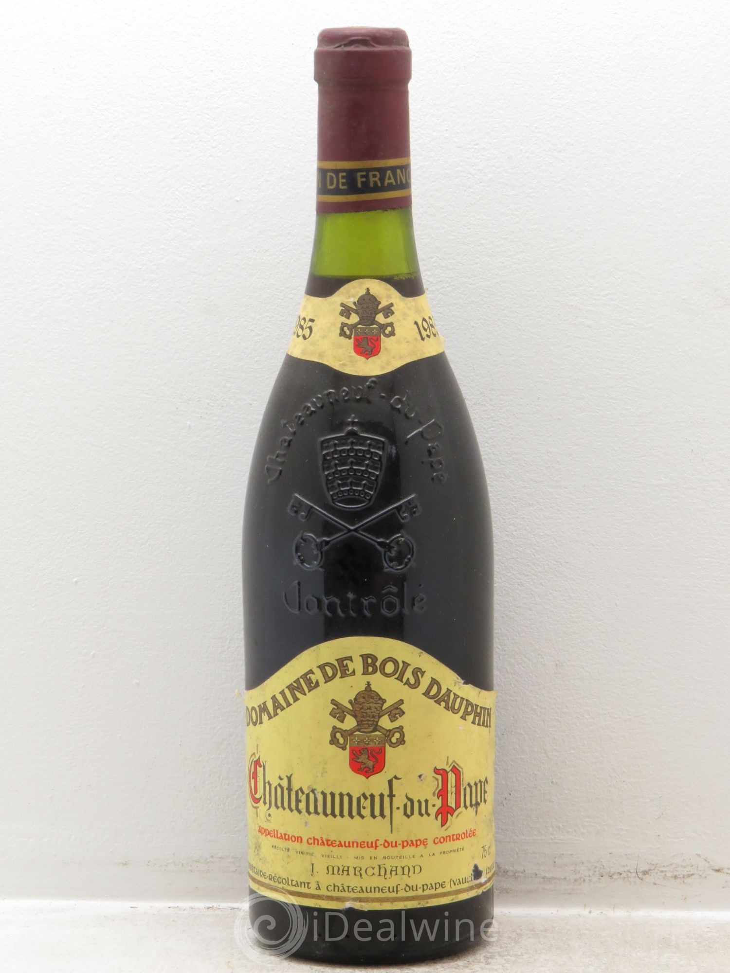 Châteauneuf-du-Pape Domaine Bois Dauphin 1985 - Posten von 1 Flasche - 0