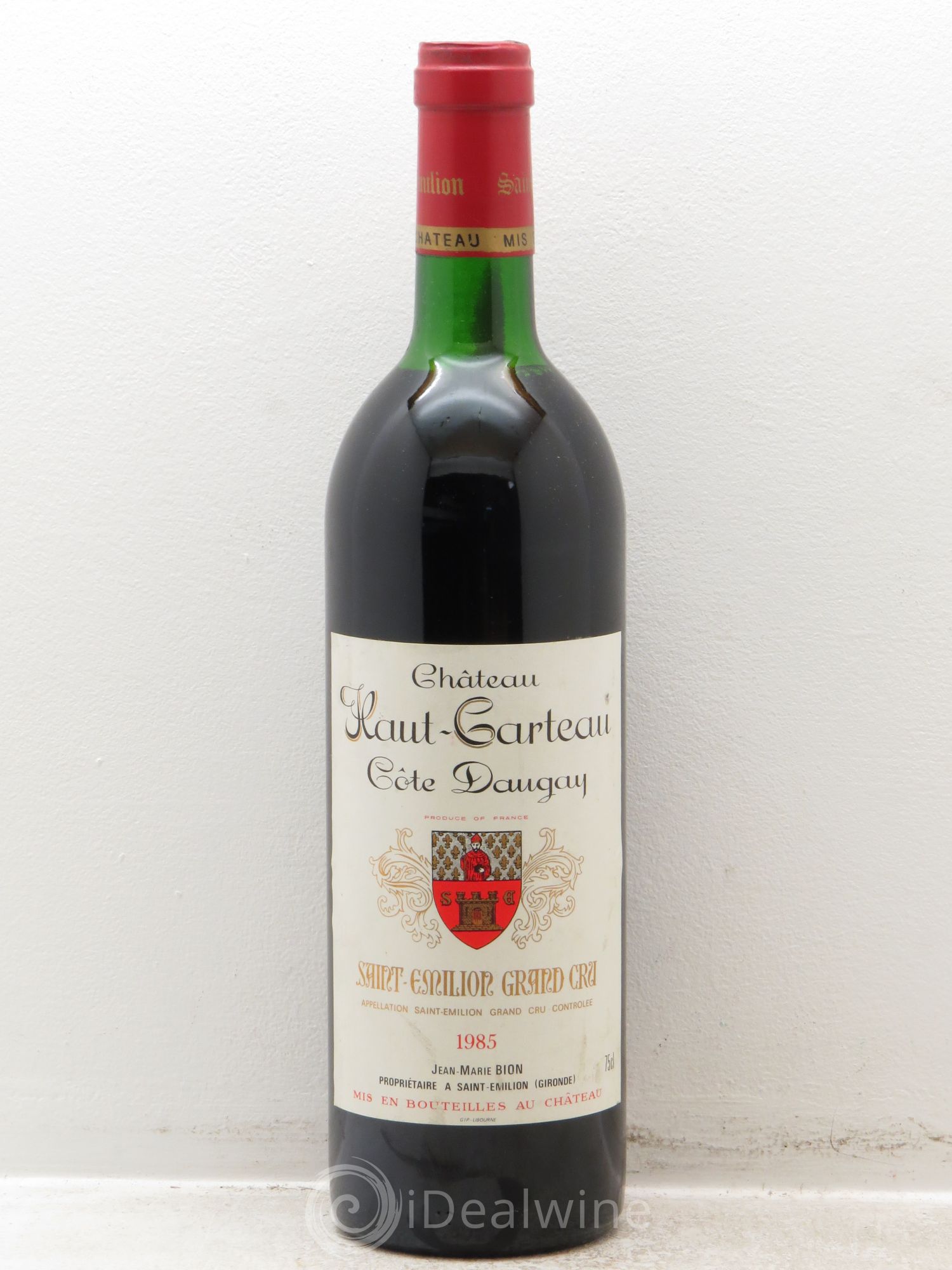 Saint-Émilion Château Haut Carteau - Cote Daugay (sans prix de réserve) 1985 - Posten von 1 Flasche - 0