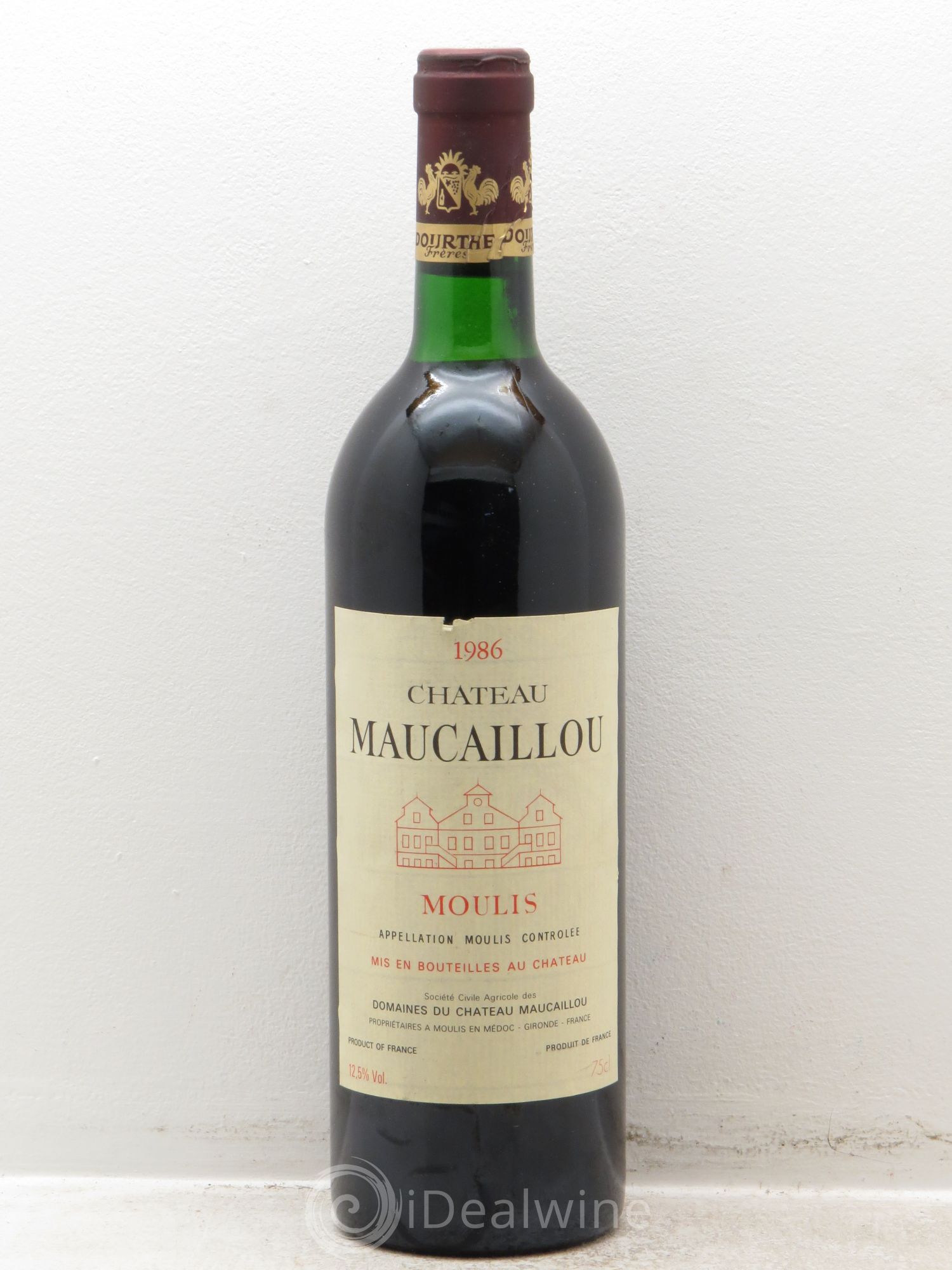 Château Maucaillou 1986 - Lot de 1 bouteille - 0