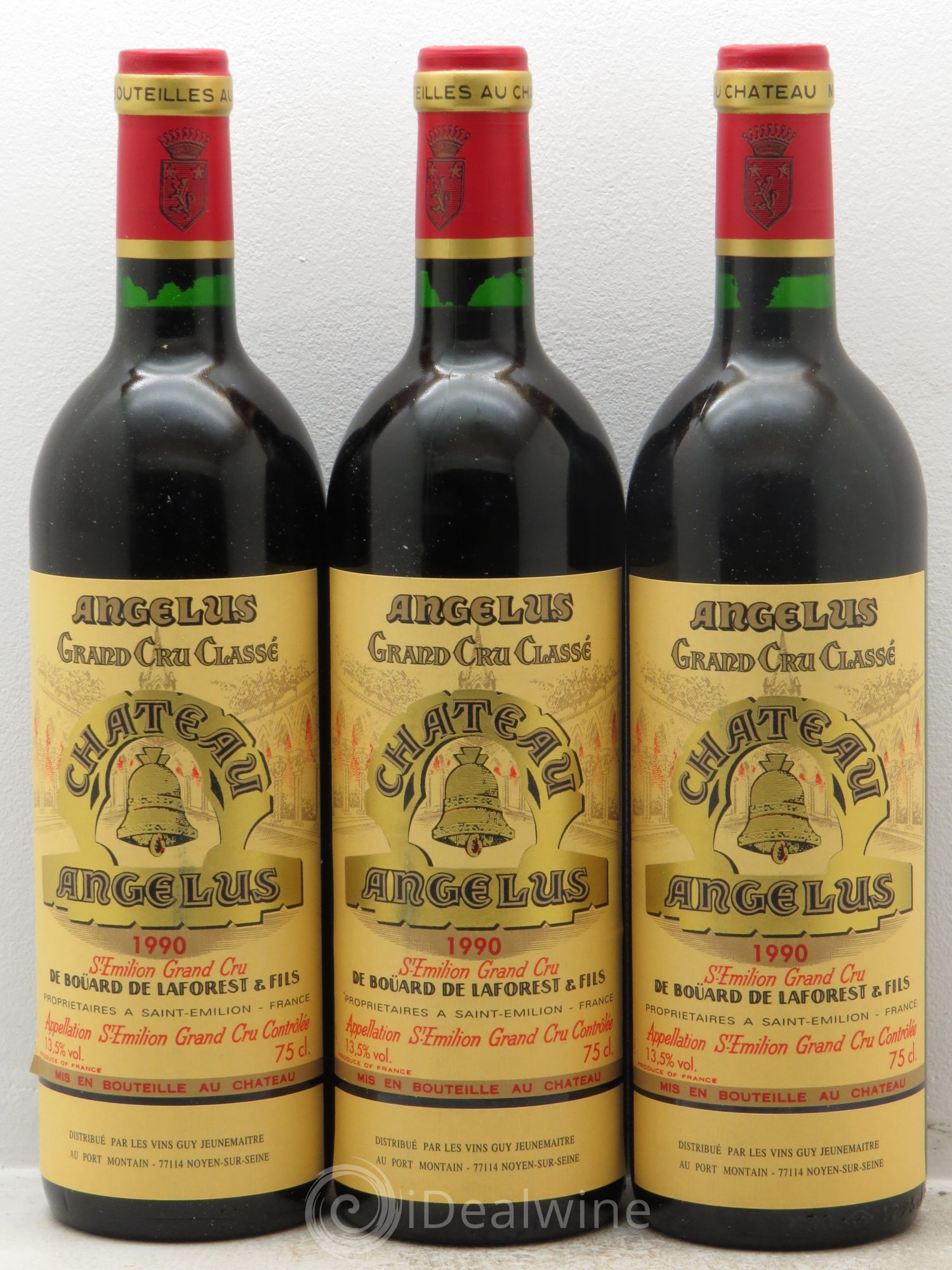 Château Angélus 1er Grand Cru Classé A 1990 - Lot de 6 bouteilles - 2