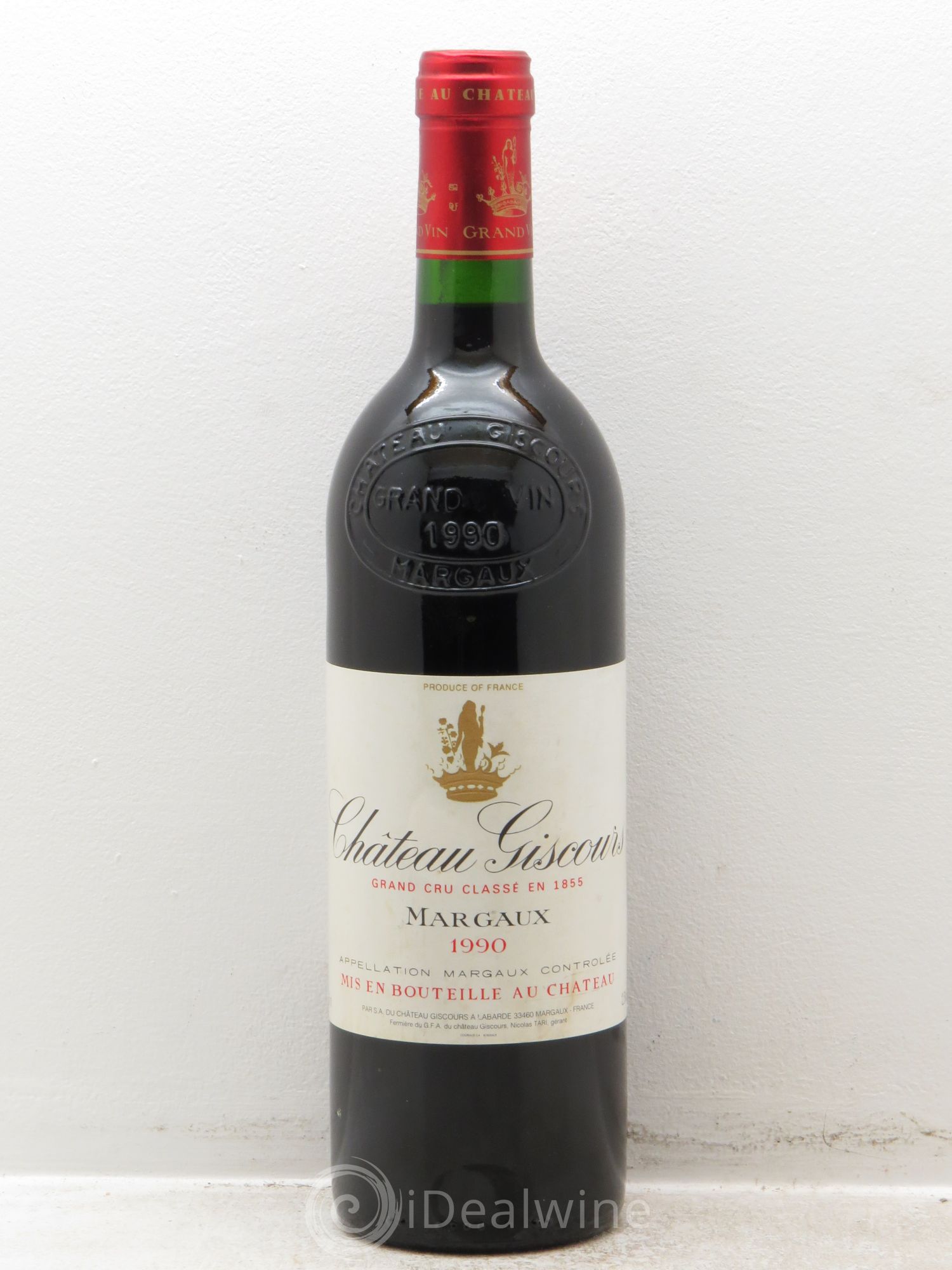 Château Giscours 3ème Grand Cru Classé 1990 - Lot de 1 bouteille - 0