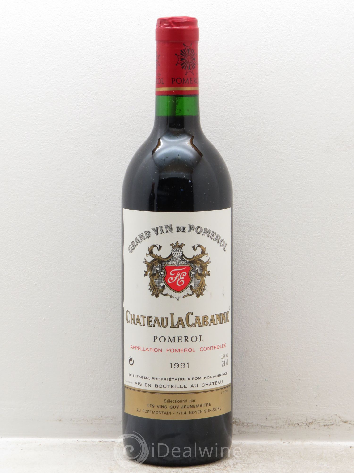 Château la Cabanne (sans prix de réserve) 1991 - Lot de 6 bouteilles - 0