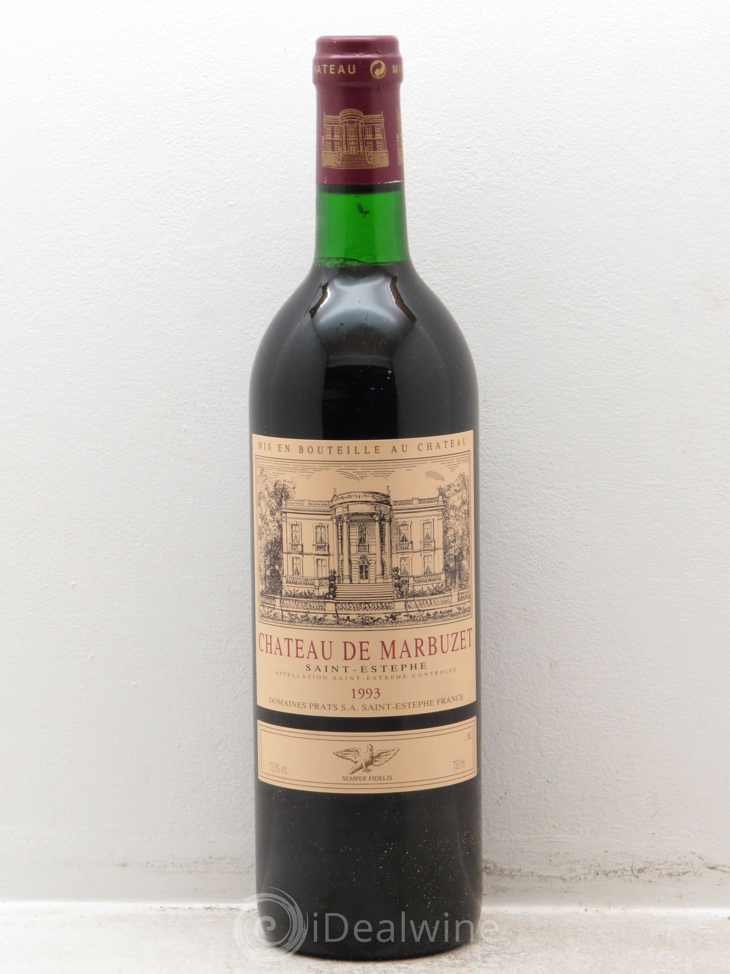 Château de Marbuzet Cru Bourgeois 1993 - Lot de 6 bouteilles - 0