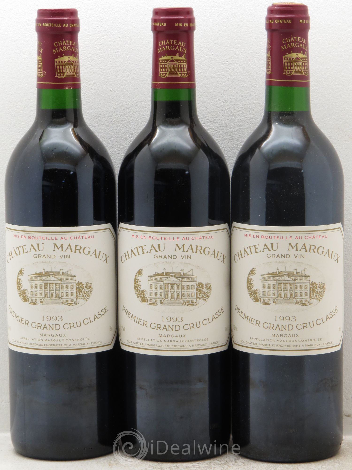 Château Margaux 1er Grand Cru Classé 1993 - Lot de 6 bouteilles - 2
